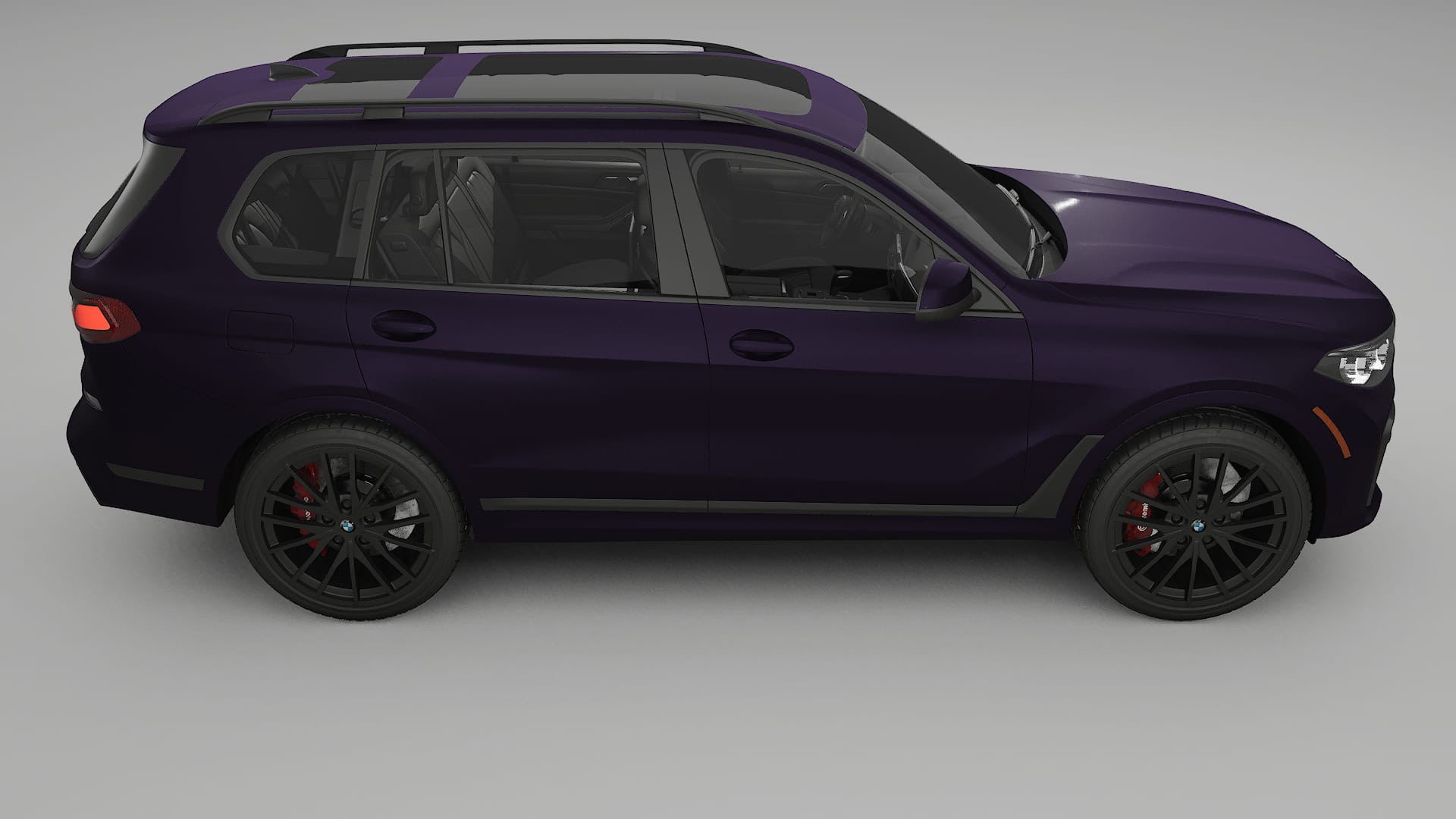 BMW X7 M G07 PPF Fólie | VIOLET TPU PPF - kompletní pre-cut kit