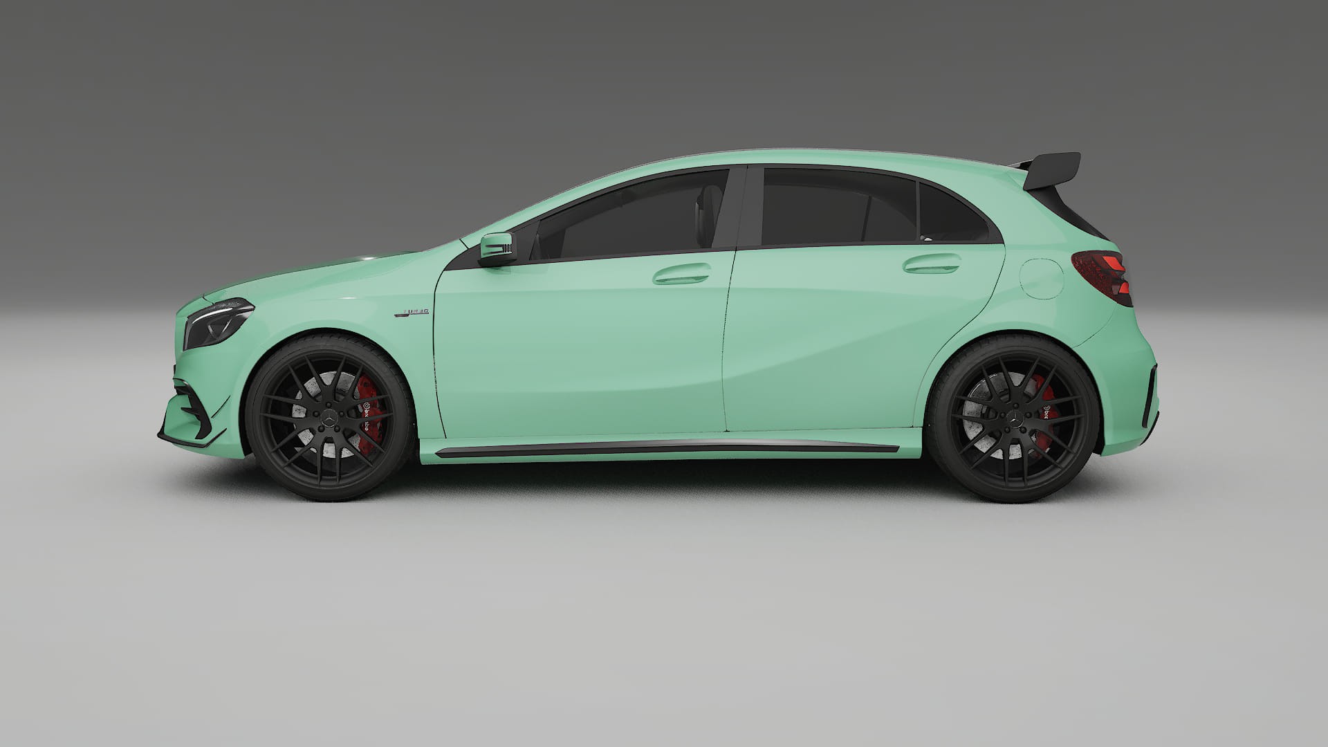 Mercedes A45 AMG W176 PPF Fólie | DUSTY TPU PPF - kompletní pre-cut kit