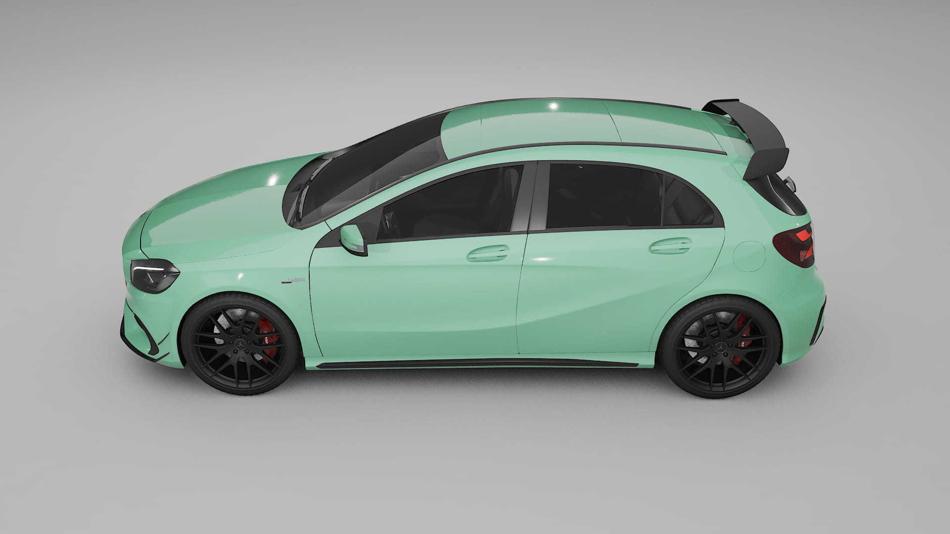 Mercedes A45 AMG W176 PPF Fólie | DUSTY TPU PPF - kompletní pre-cut kit