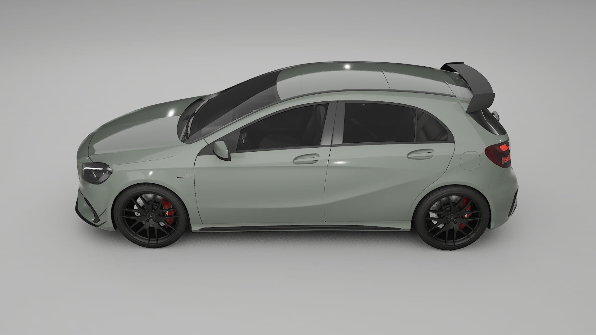 Mercedes A45 AMG W176 PPF Fólie | SLATE TPU PPF - kompletní pre-cut kit
