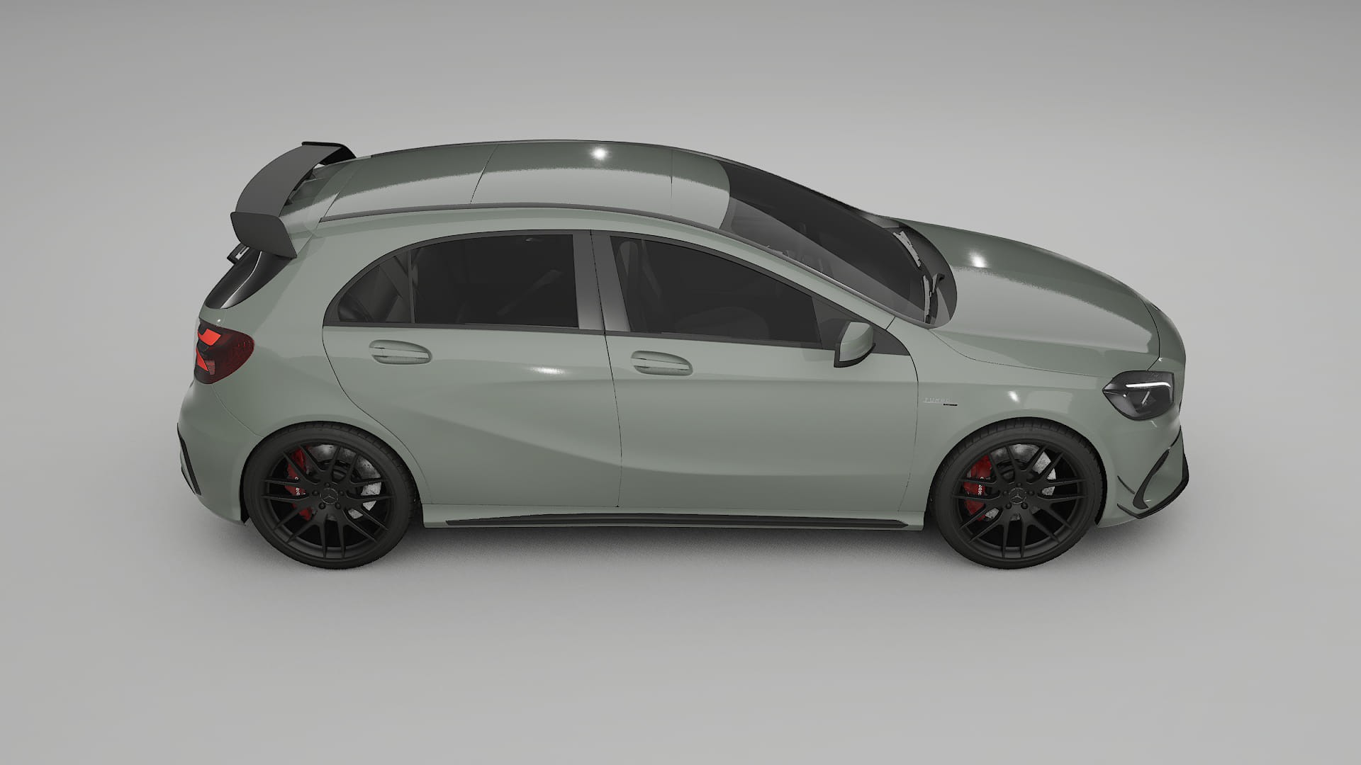 Mercedes A45 AMG W176 PPF Fólie | SLATE TPU PPF - kompletní pre-cut kit