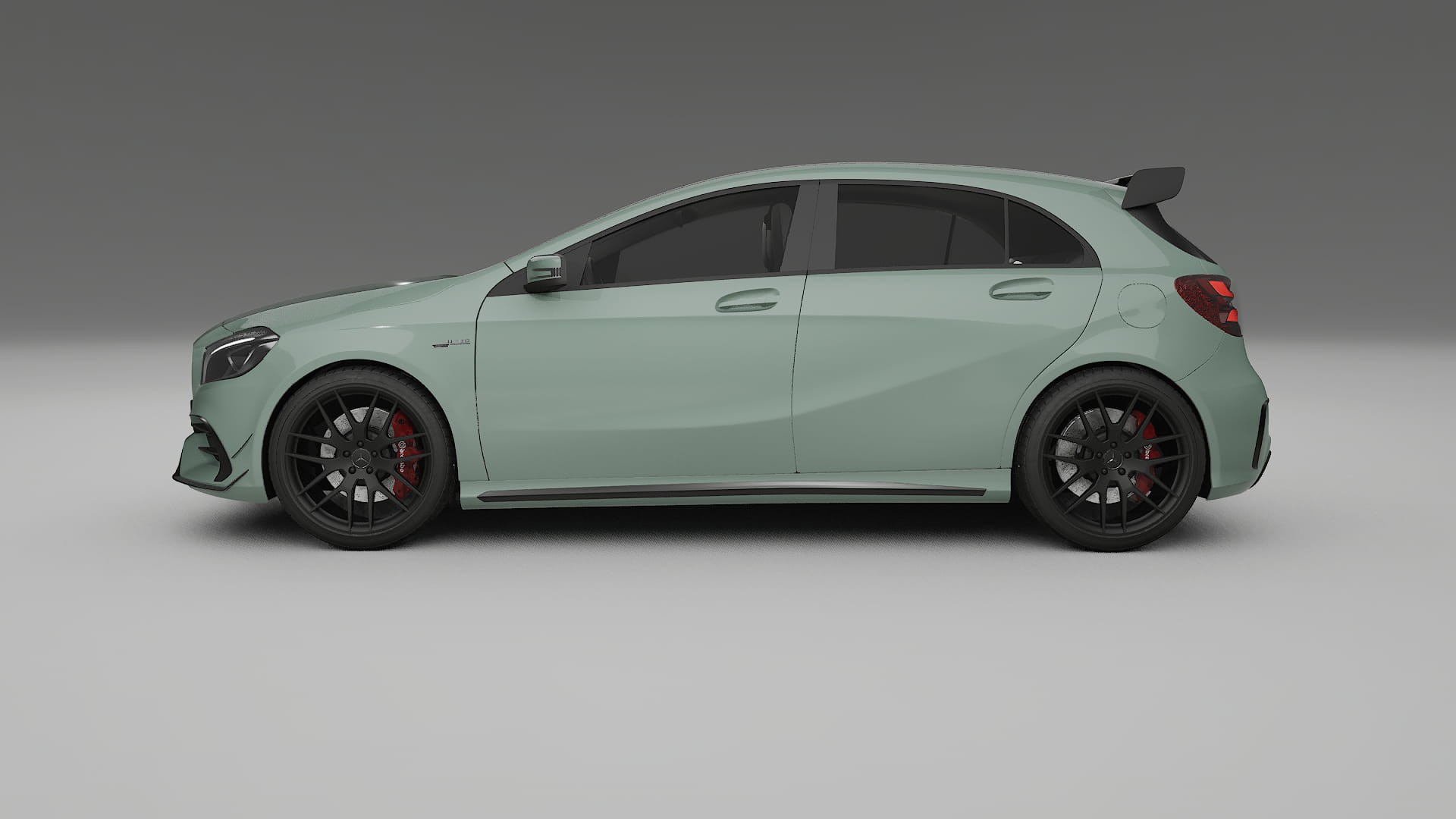 Mercedes A45 AMG W176 PPF Fólie | CINDER TPU PPF - kompletní pre-cut kit