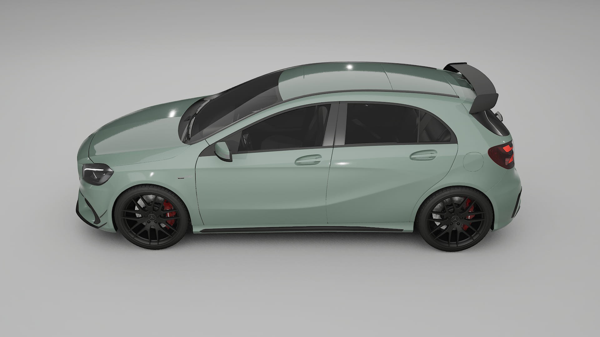 Mercedes A45 AMG W176 PPF Fólie | CINDER TPU PPF - kompletní pre-cut kit