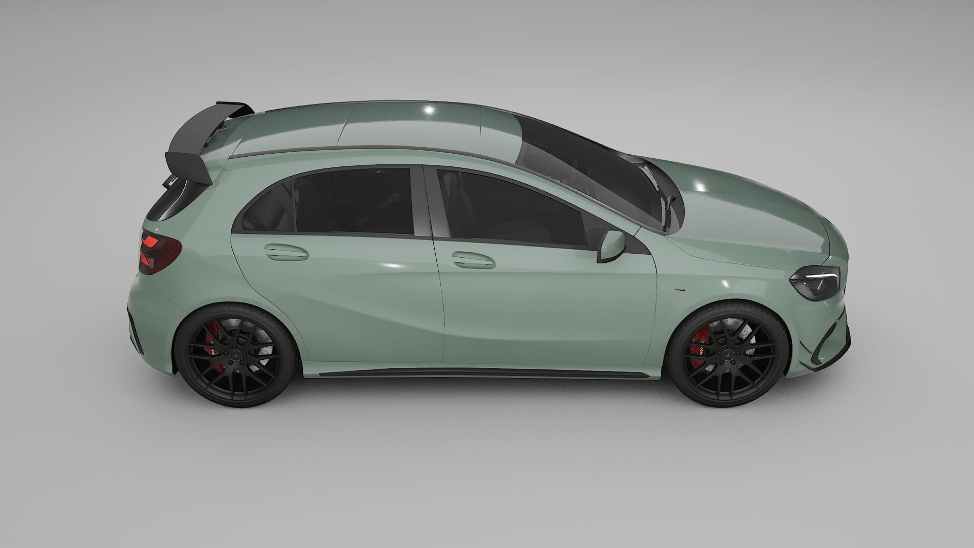 Mercedes A45 AMG W176 PPF Fólie | CINDER TPU PPF - kompletní pre-cut kit