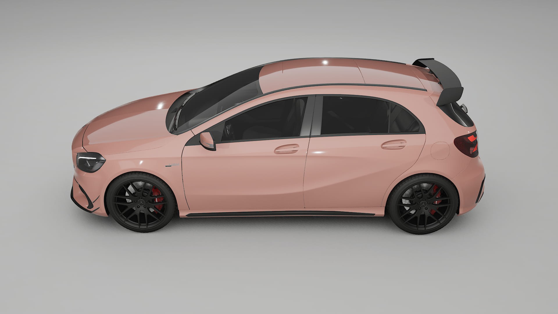 Mercedes A45 AMG W176 PPF Fólie | BLUSH TPU PPF - kompletní pre-cut kit