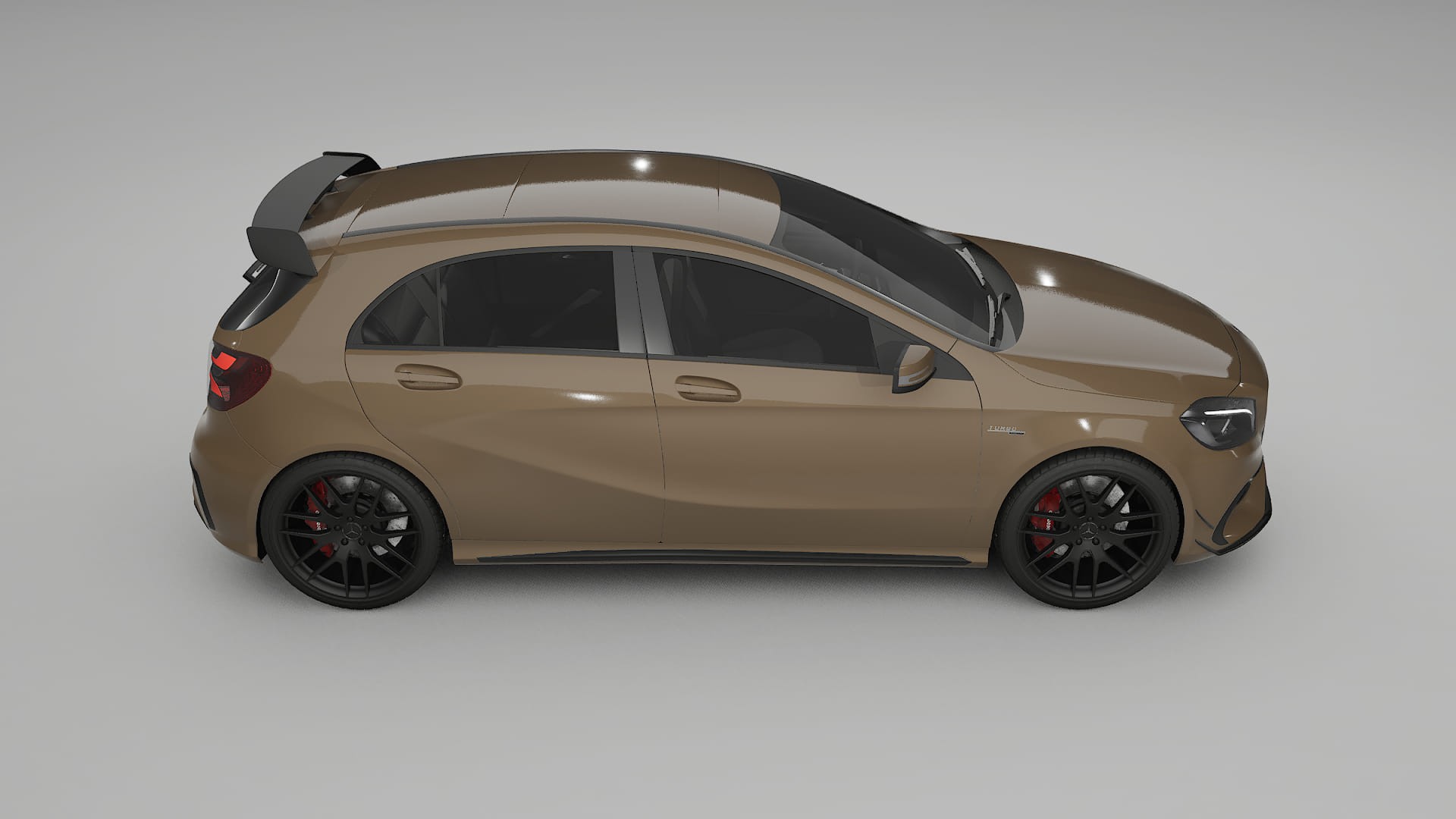 Mercedes A45 AMG W176 PPF Fólie | SAHARA TPU PPF - kompletní pre-cut kit