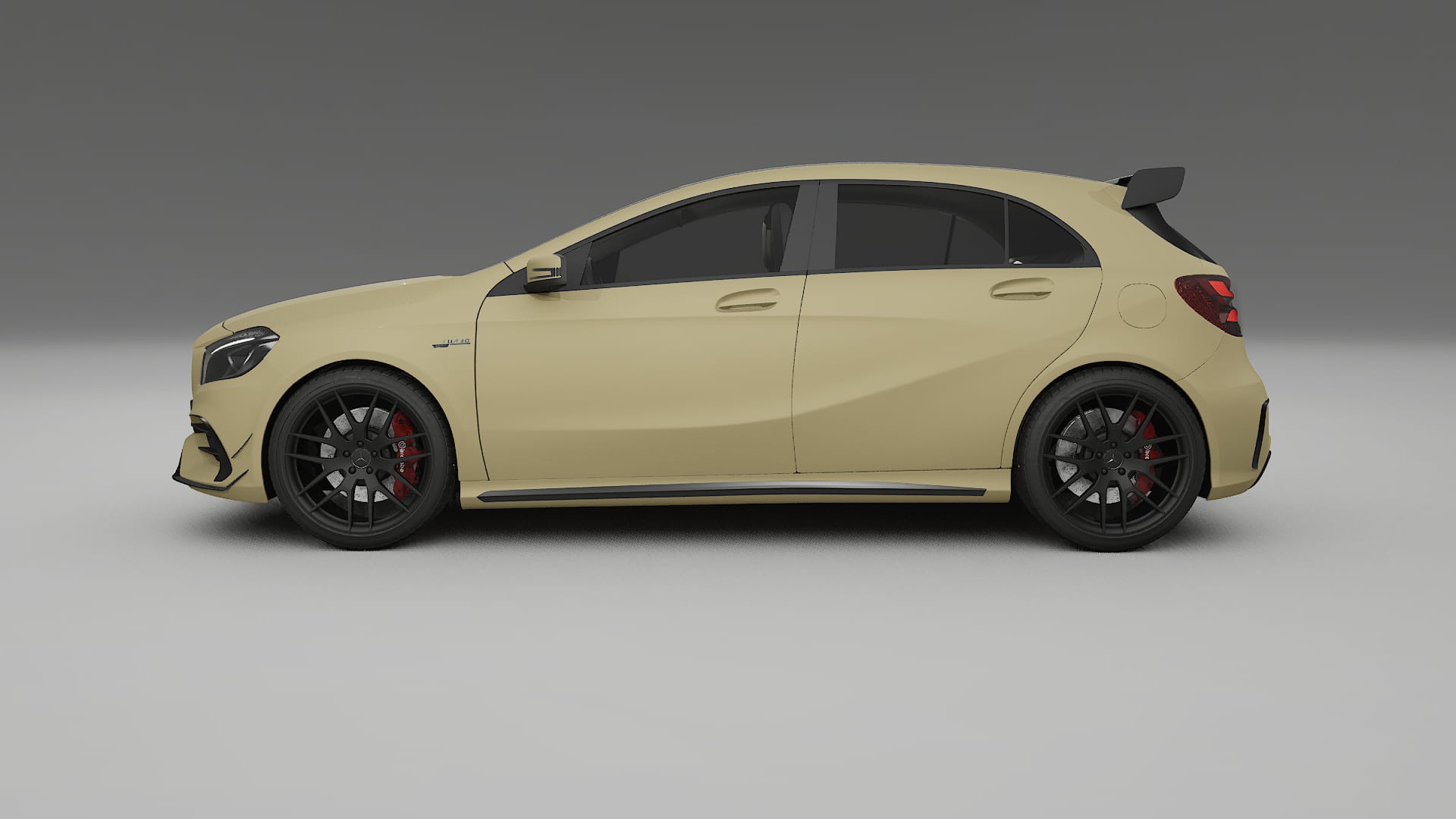Mercedes A45 AMG W176 PPF Fólie | SAND TPU PPF - kompletní pre-cut kit