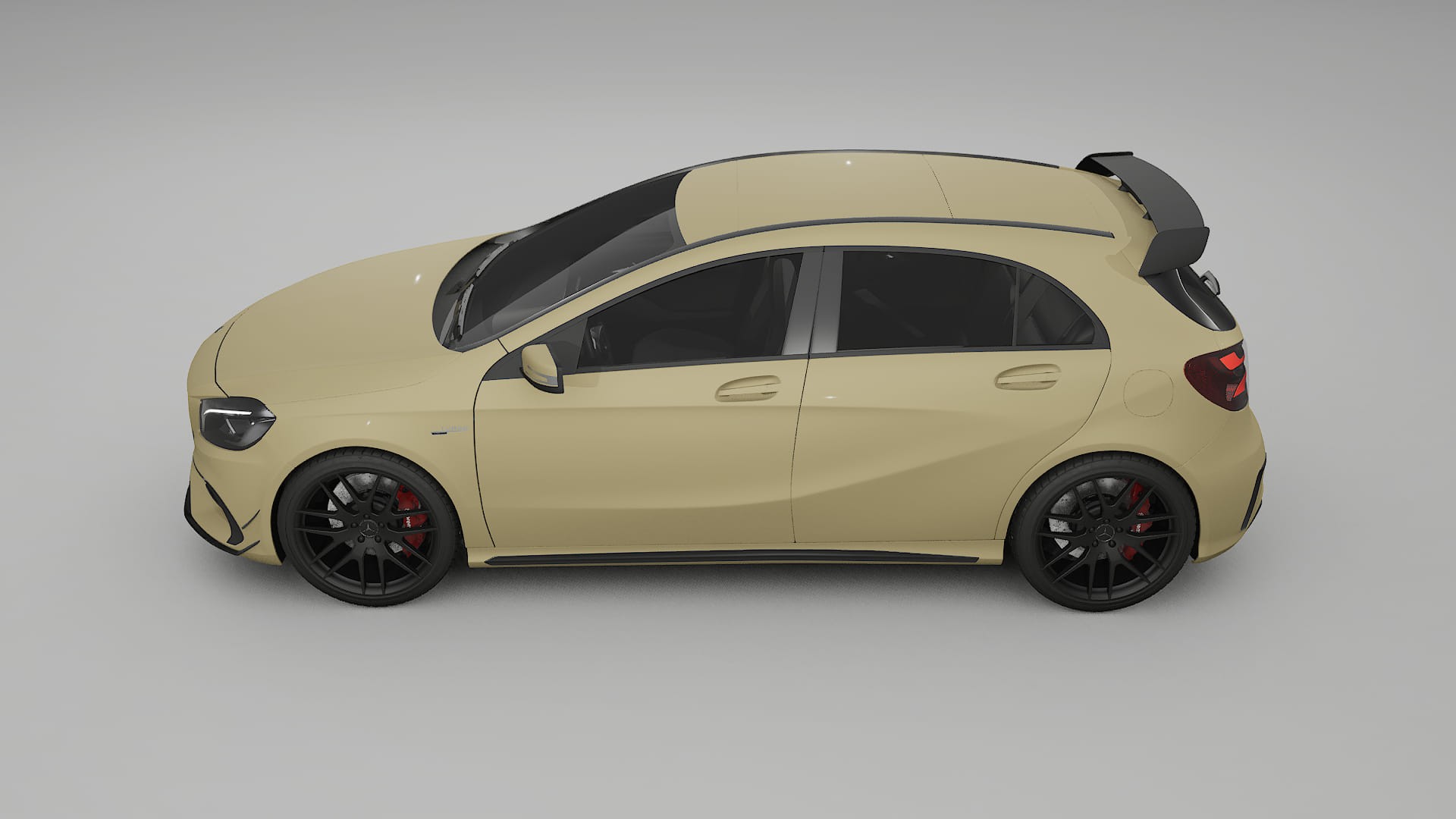 Mercedes A45 AMG W176 PPF Fólie | SAND TPU PPF - kompletní pre-cut kit