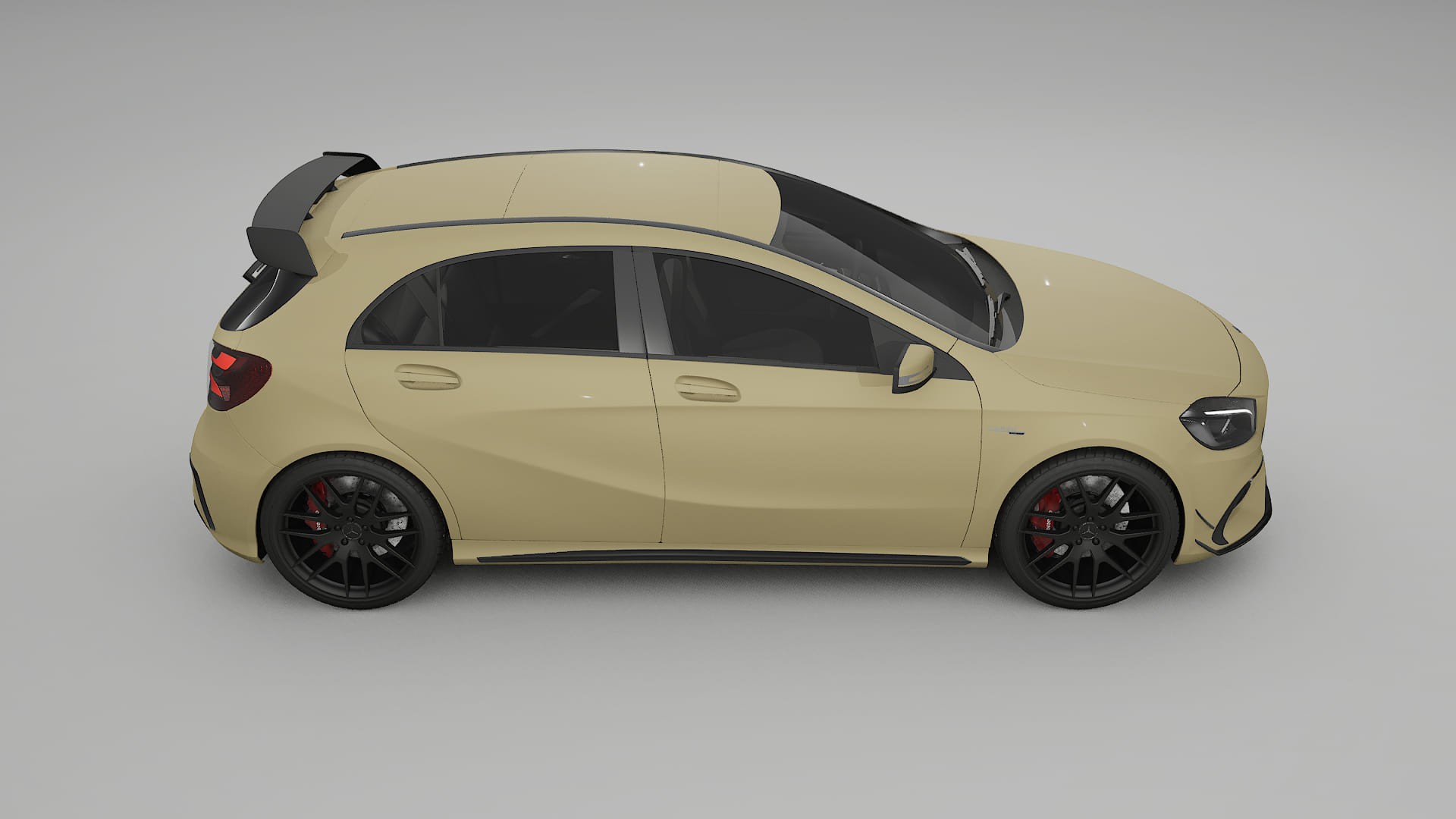 Mercedes A45 AMG W176 PPF Fólie | SAND TPU PPF - kompletní pre-cut kit