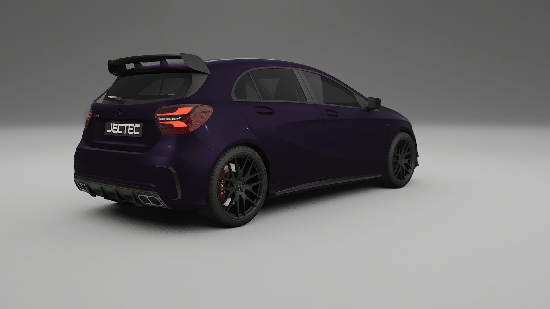Mercedes A45 AMG W176 PPF Fólie | VIOLET TPU PPF - kompletní pre-cut kit