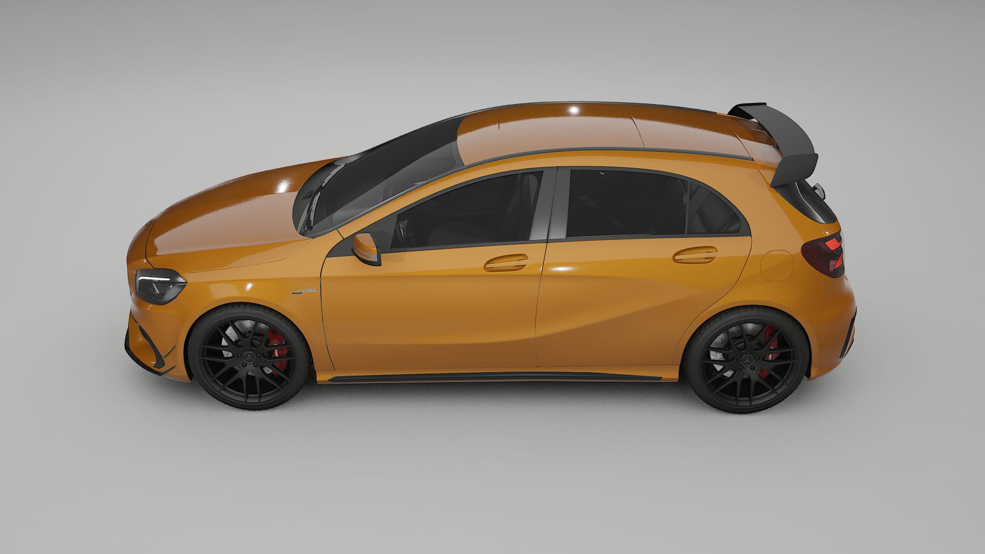 Mercedes A45 AMG W176 PPF Fólie | DAISY TPU PPF - kompletní pre-cut kit