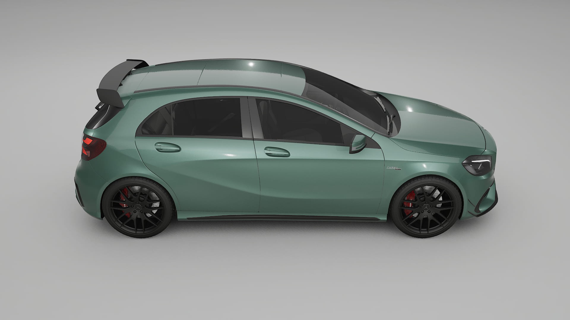 Mercedes A45 AMG W176 PPF Fólie | EVERGREEN TPU PPF - kompletní pre-cut kit