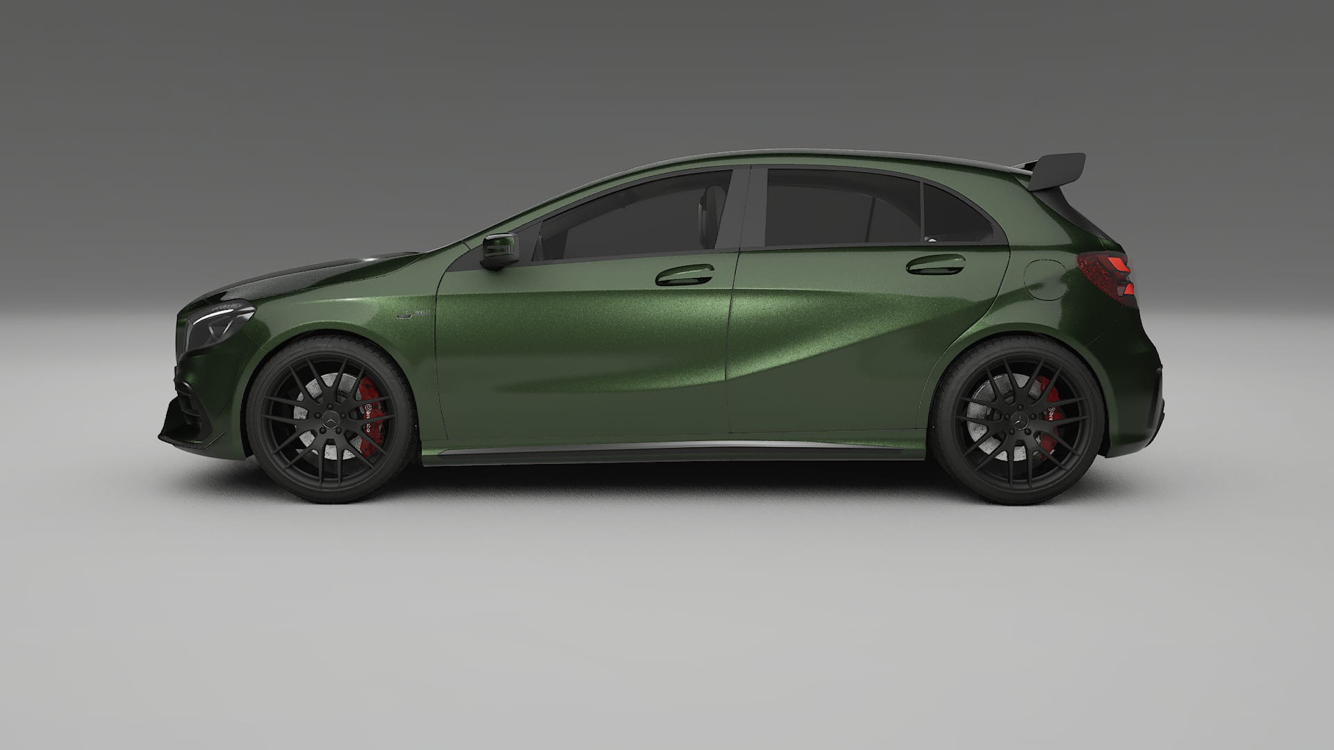 Mercedes A45 AMG W176 PPF Fólie | LAGOON TPU PPF - kompletní pre-cut kit