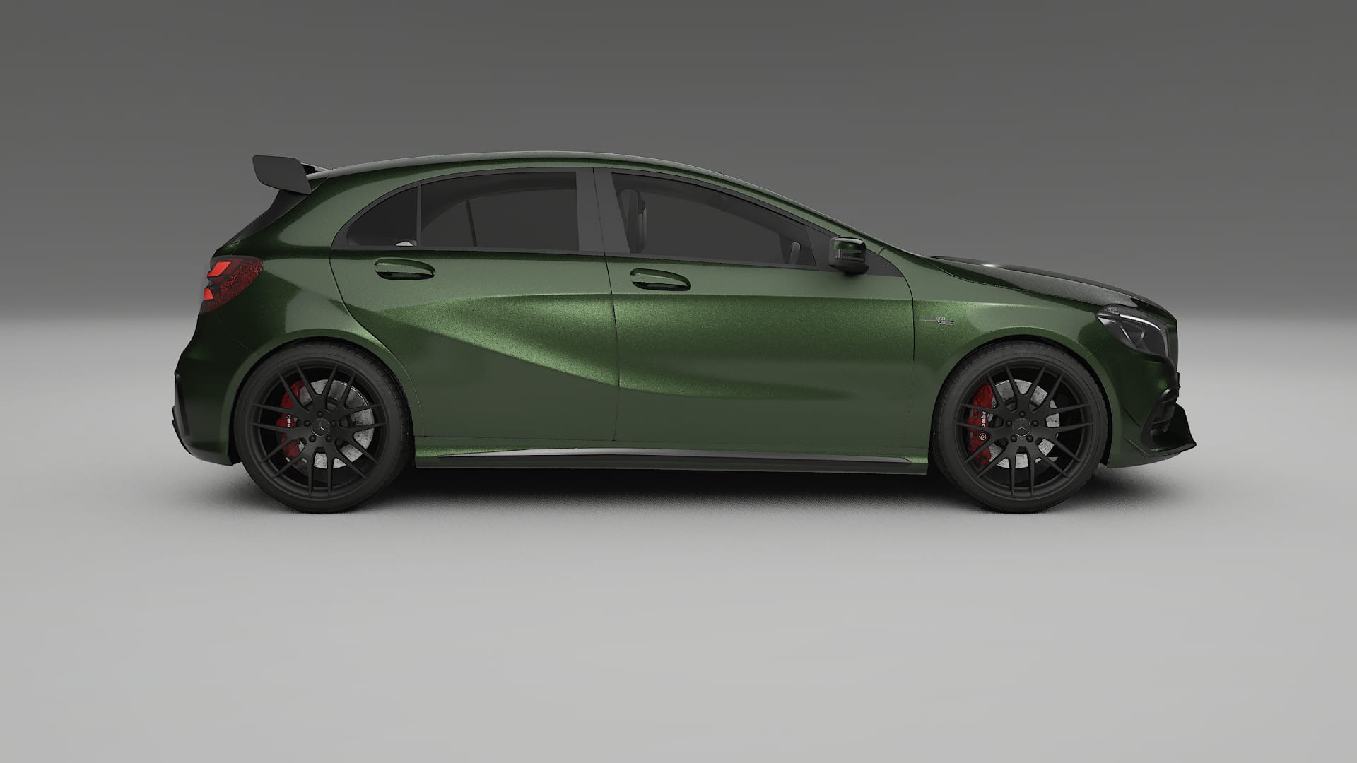 Mercedes A45 AMG W176 PPF Fólie | LAGOON TPU PPF - kompletní pre-cut kit
