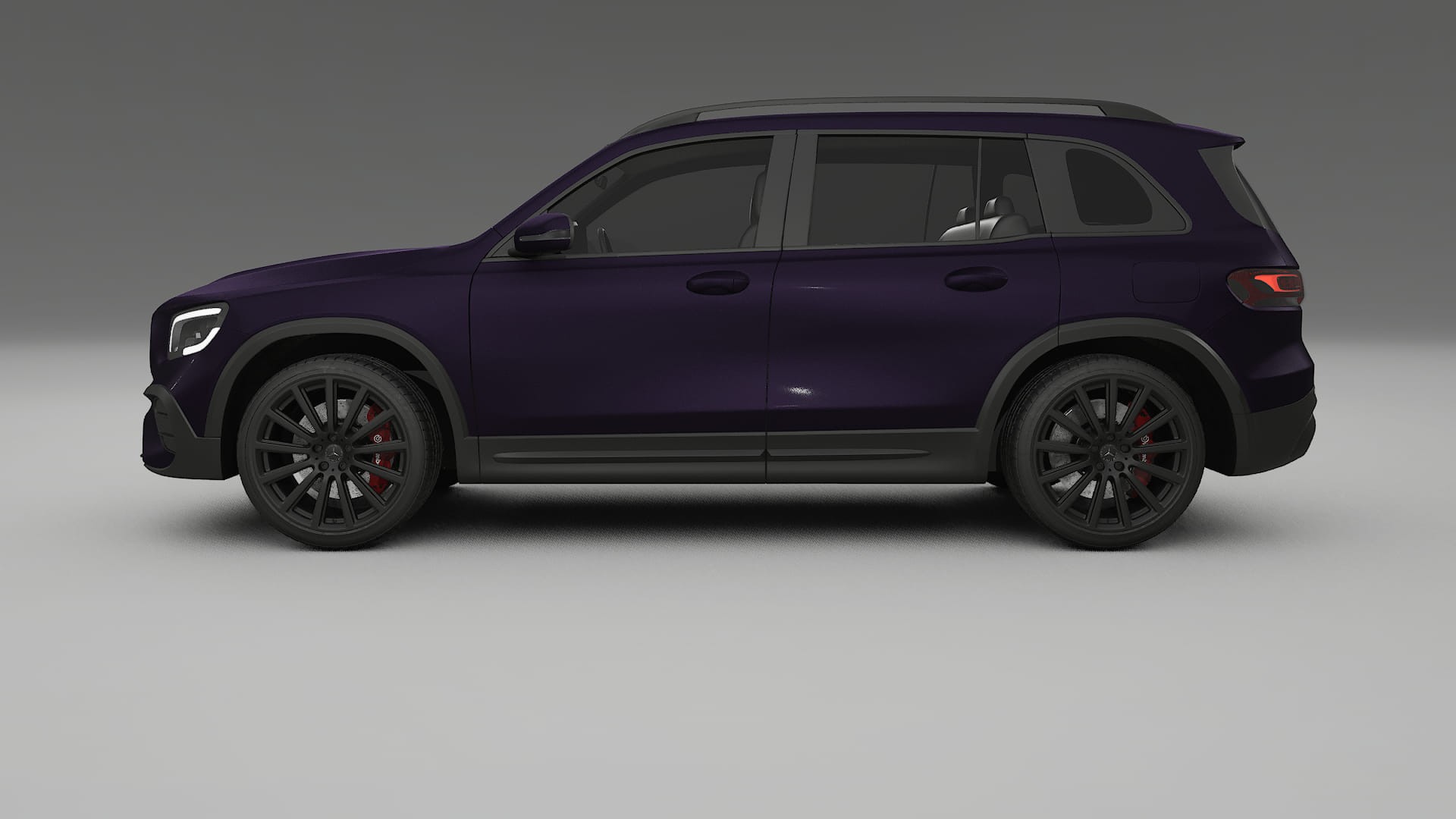 Mercedes AMG GLB PPF Fólie | VIOLET TPU PPF - kompletní pre-cut kit