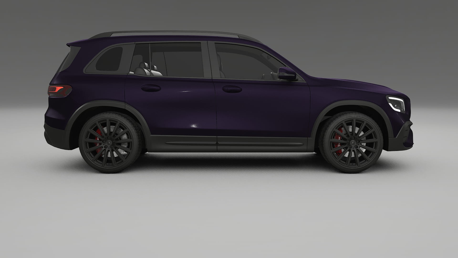 Mercedes AMG GLB PPF Fólie | VIOLET TPU PPF - kompletní pre-cut kit