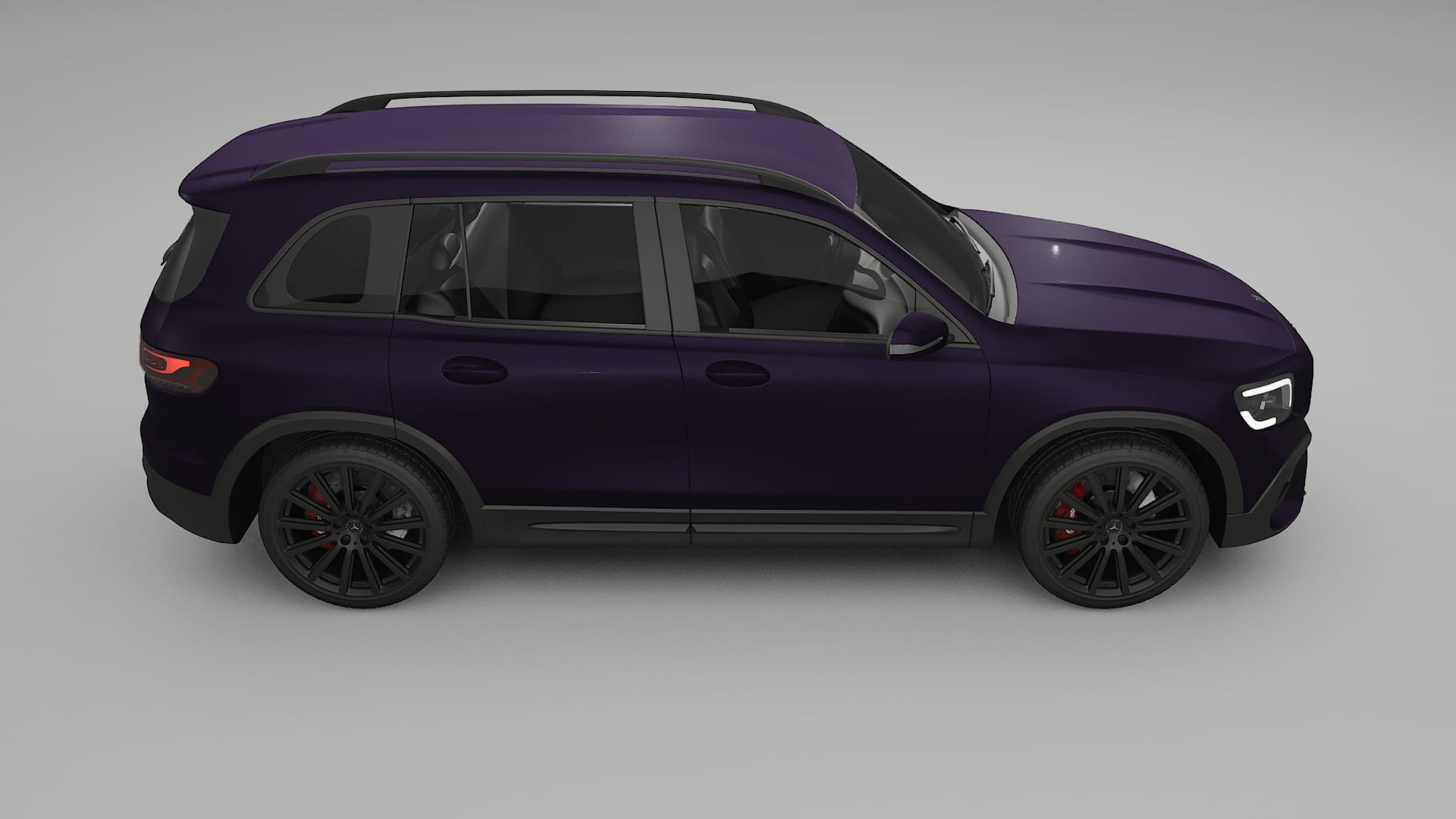 Mercedes AMG GLB PPF Fólie | VIOLET TPU PPF - kompletní pre-cut kit