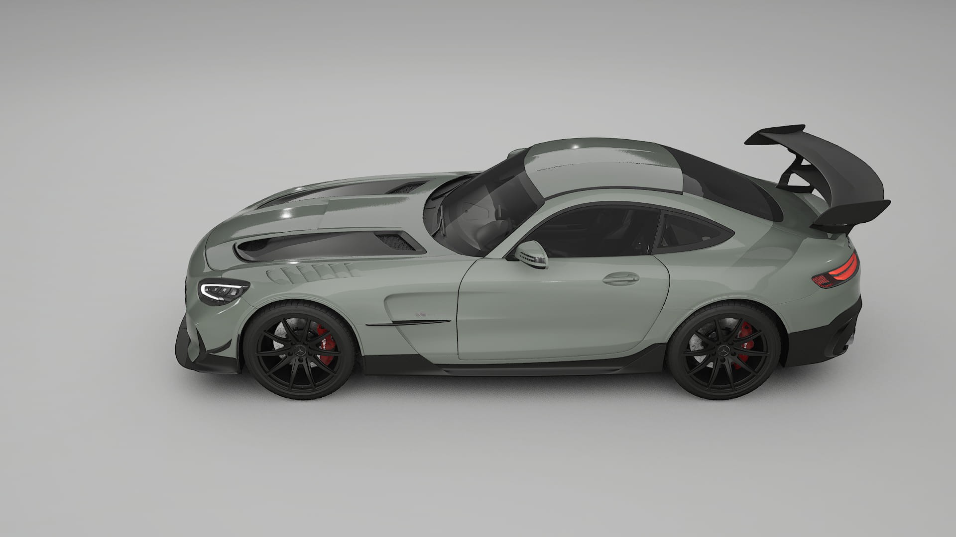 Mercedes AMG GT Black Series C192 Coupe PPF Fólie | SLATE TPU PPF - kompletní pre-cut kit