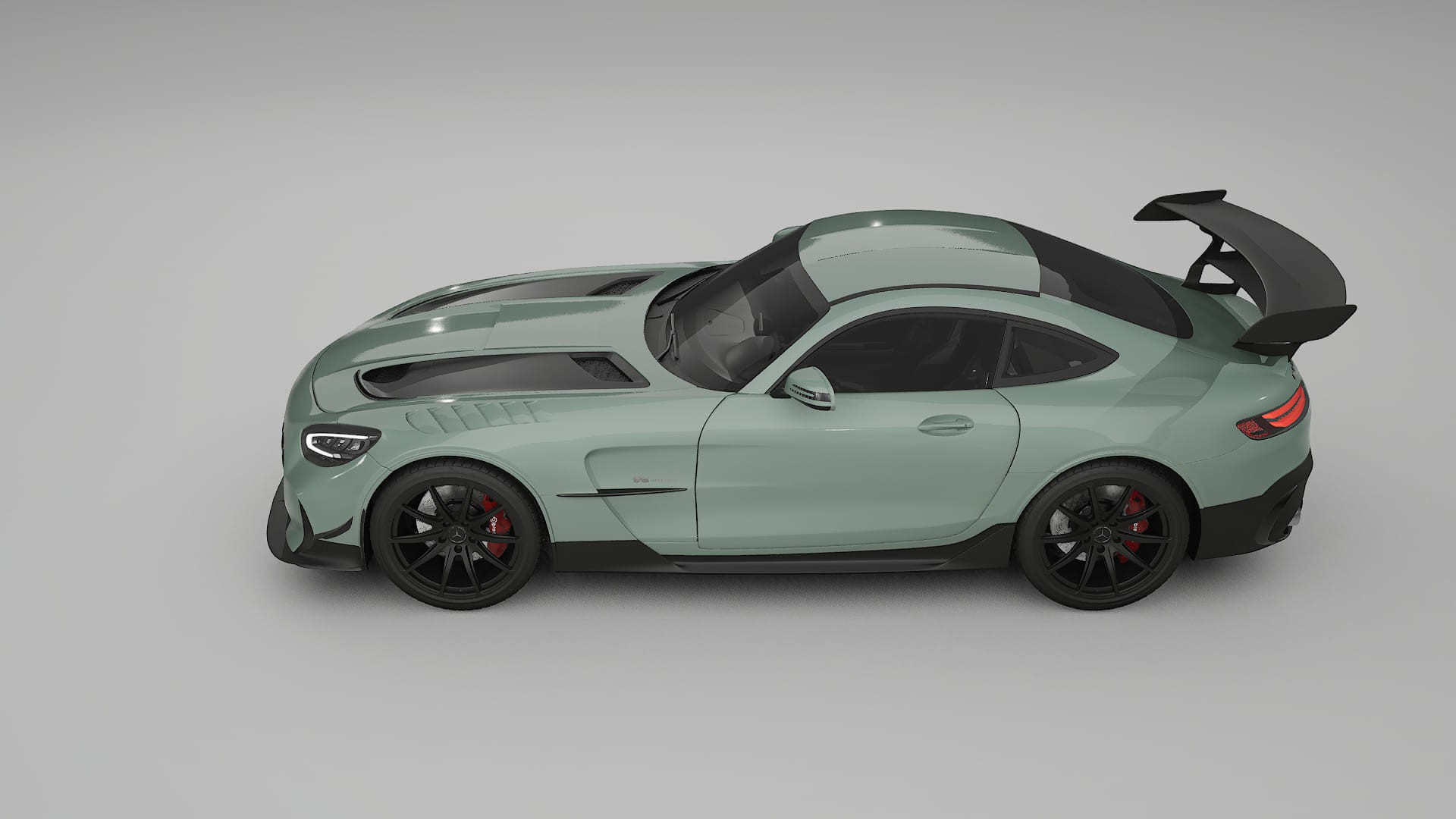 Mercedes AMG GT Black Series C192 Coupe PPF Fólie | CINDER TPU PPF - kompletní pre-cut kit