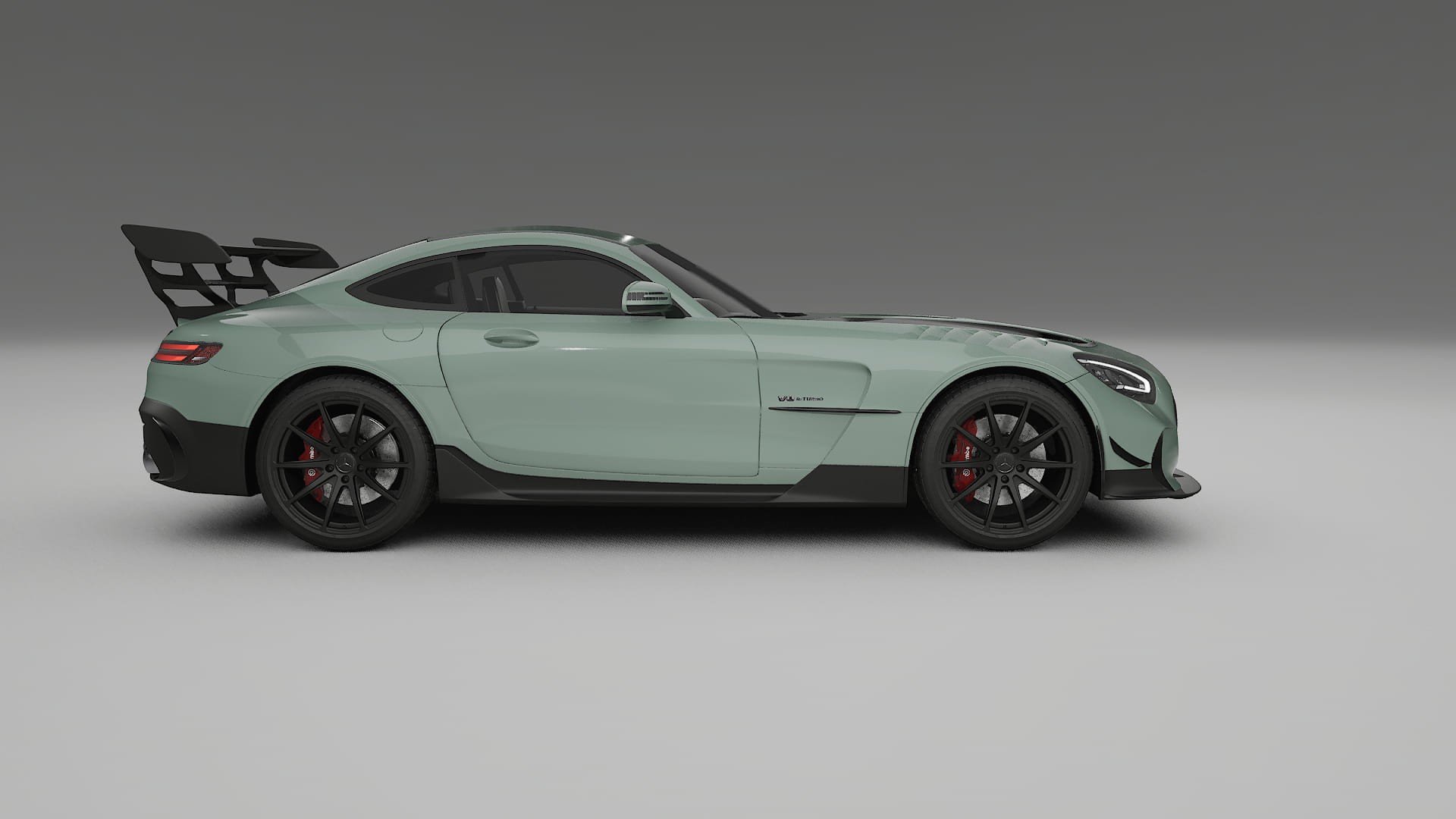 Mercedes AMG GT Black Series C192 Coupe PPF Fólie | CINDER TPU PPF - kompletní pre-cut kit
