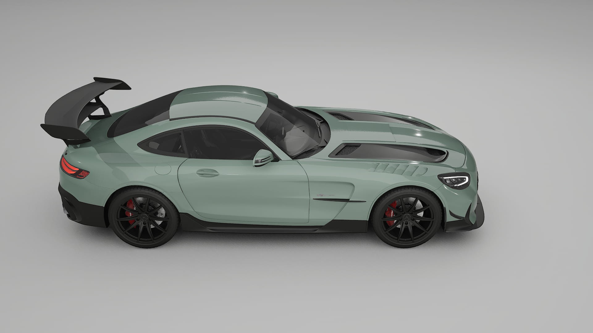Mercedes AMG GT Black Series C192 Coupe PPF Fólie | CINDER TPU PPF - kompletní pre-cut kit