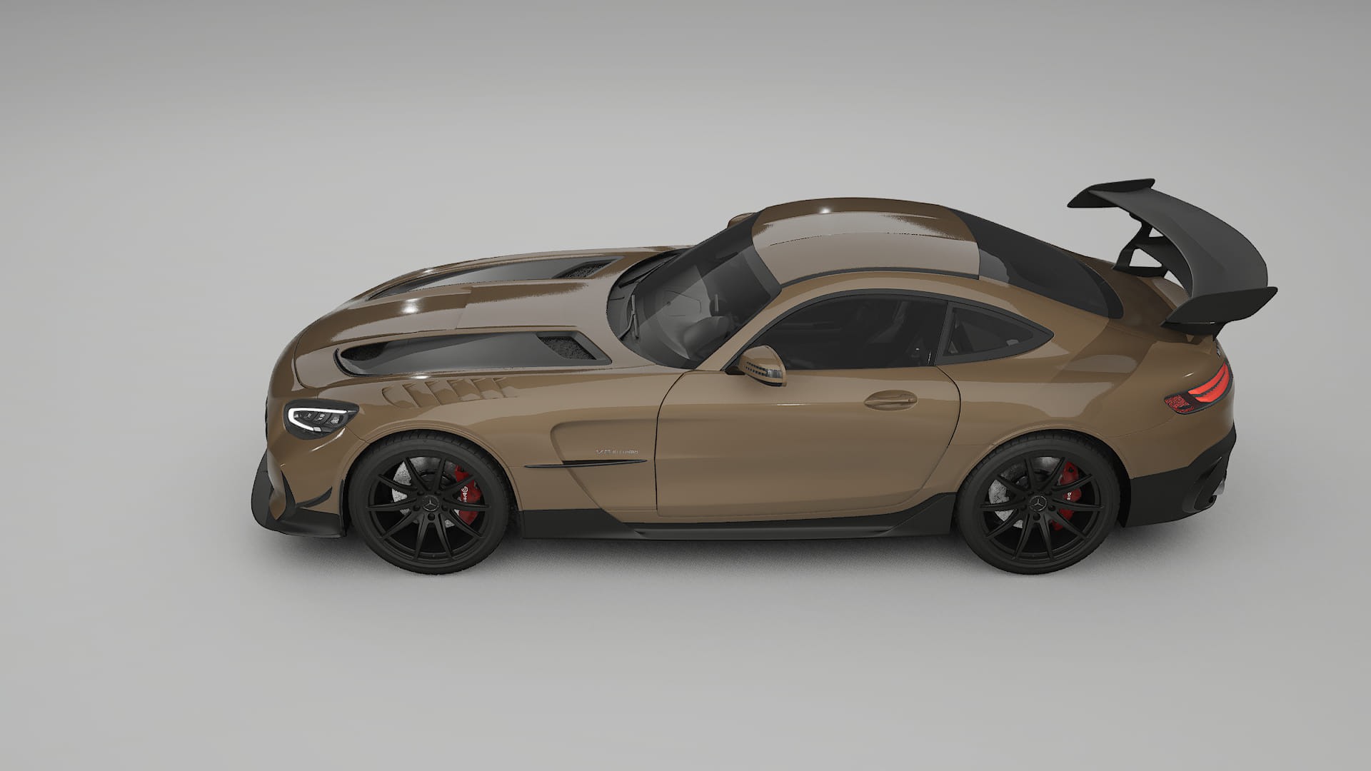 Mercedes AMG GT Black Series C192 Coupe PPF Fólie | SAHARA TPU PPF - kompletní pre-cut kit