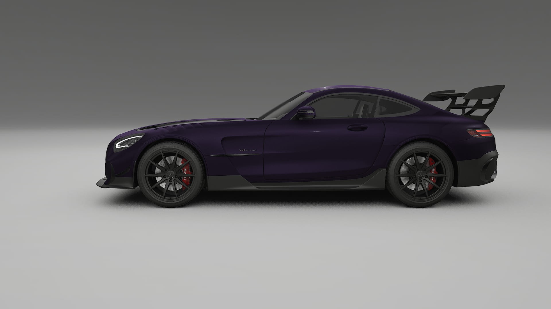 Mercedes AMG GT Black Series C192 Coupe PPF Fólie | VIOLET TPU PPF - kompletní pre-cut kit