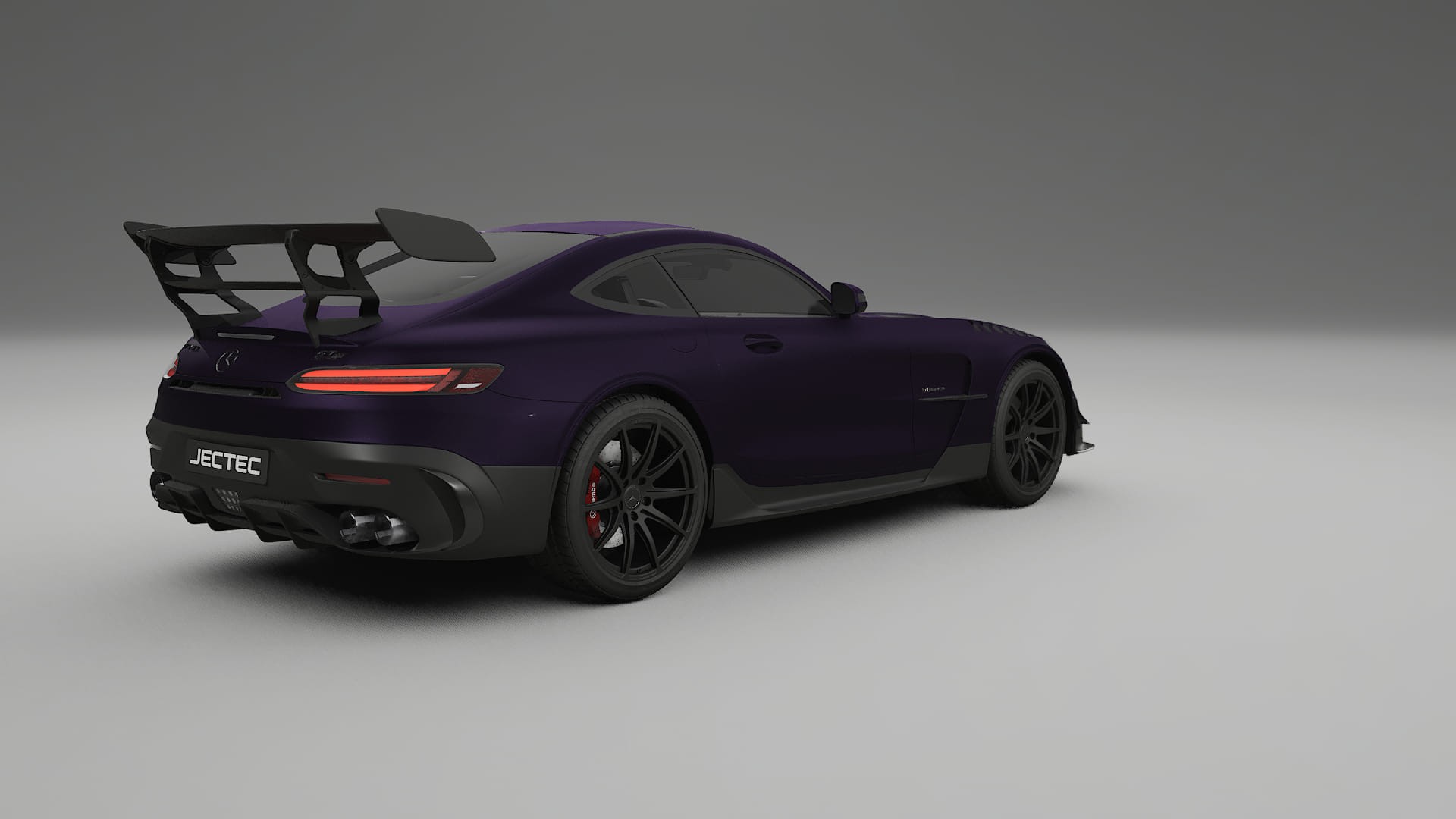 Mercedes AMG GT Black Series C192 Coupe PPF Fólie | VIOLET TPU PPF - kompletní pre-cut kit