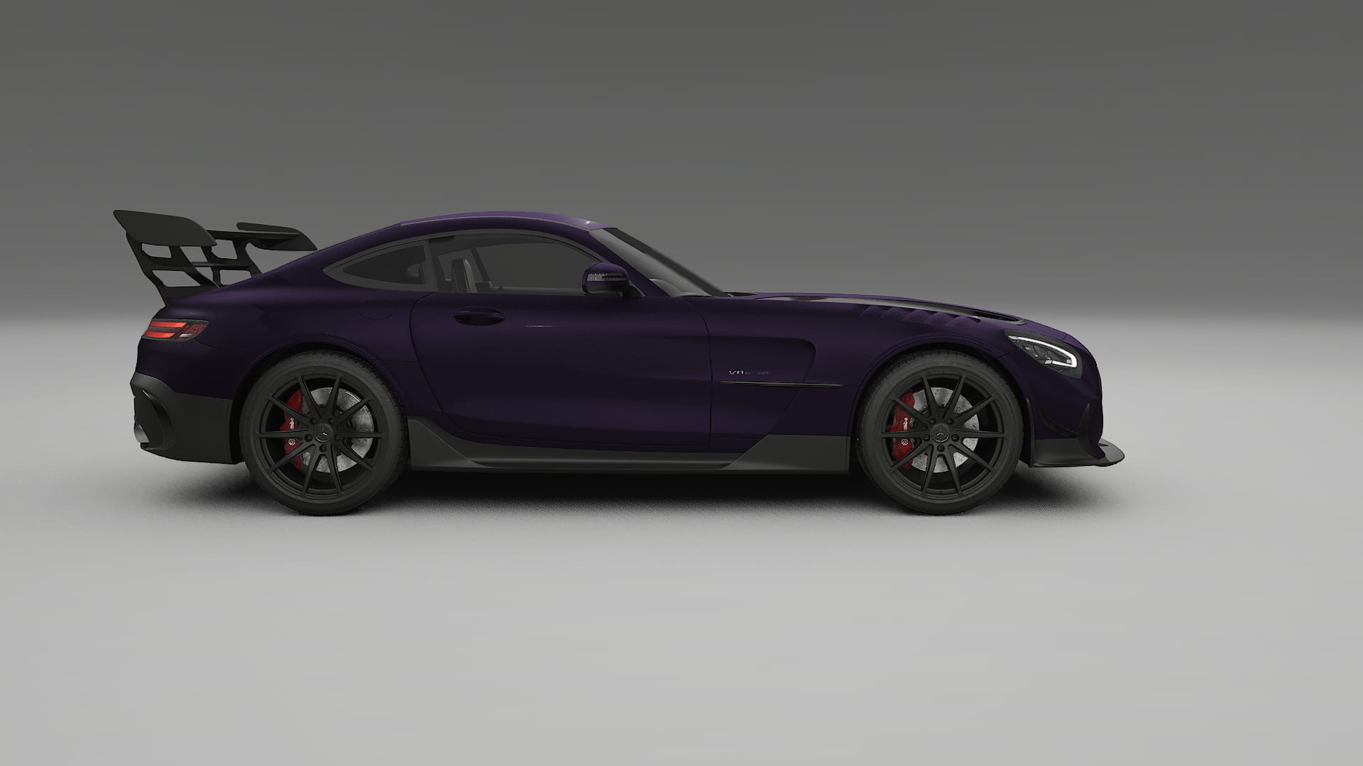Mercedes AMG GT Black Series C192 Coupe PPF Fólie | VIOLET TPU PPF - kompletní pre-cut kit