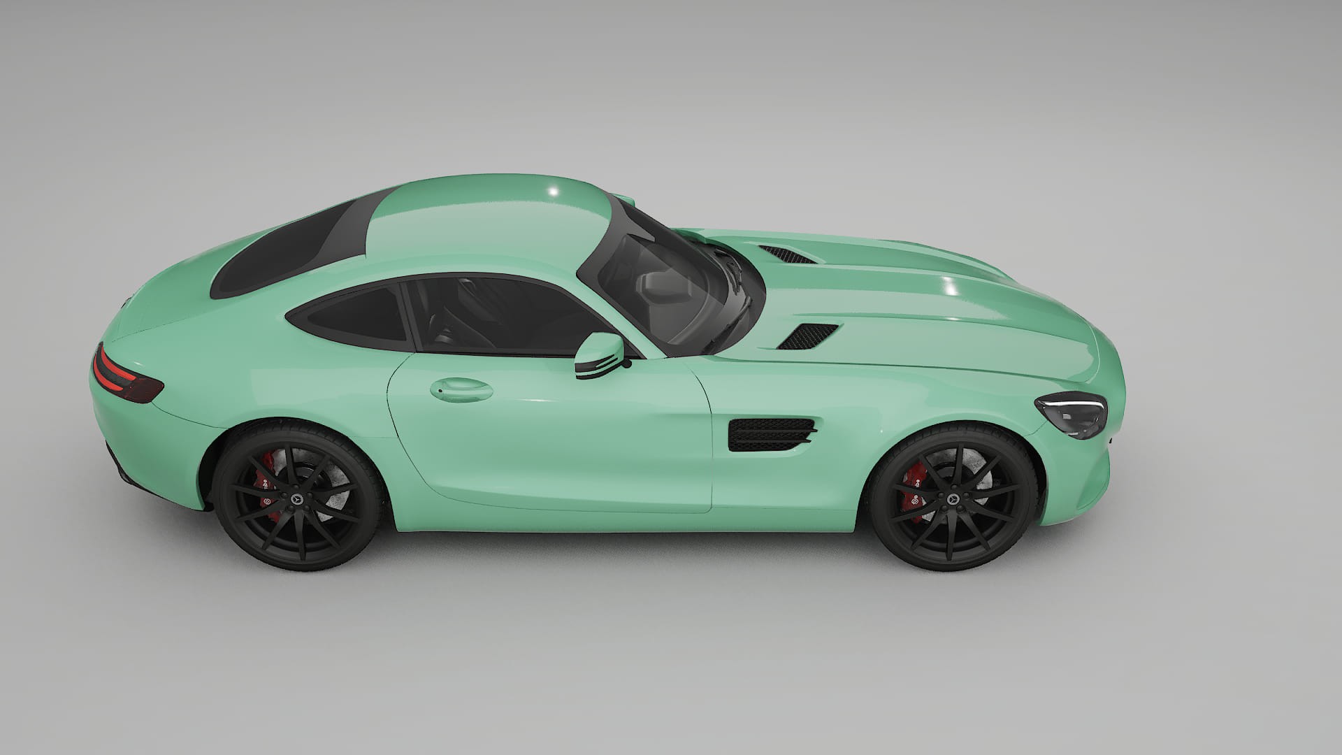 Mercedes AMG GT C190 Coupe PPF Fólie | DUSTY TPU PPF - kompletní pre-cut kit