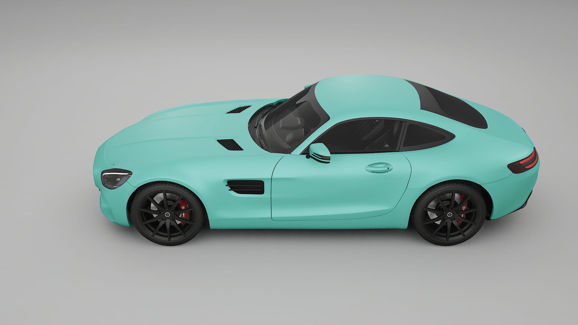 Mercedes AMG GT C190 Coupe PPF Fólie | FROST TPU PPF - kompletní pre-cut kit