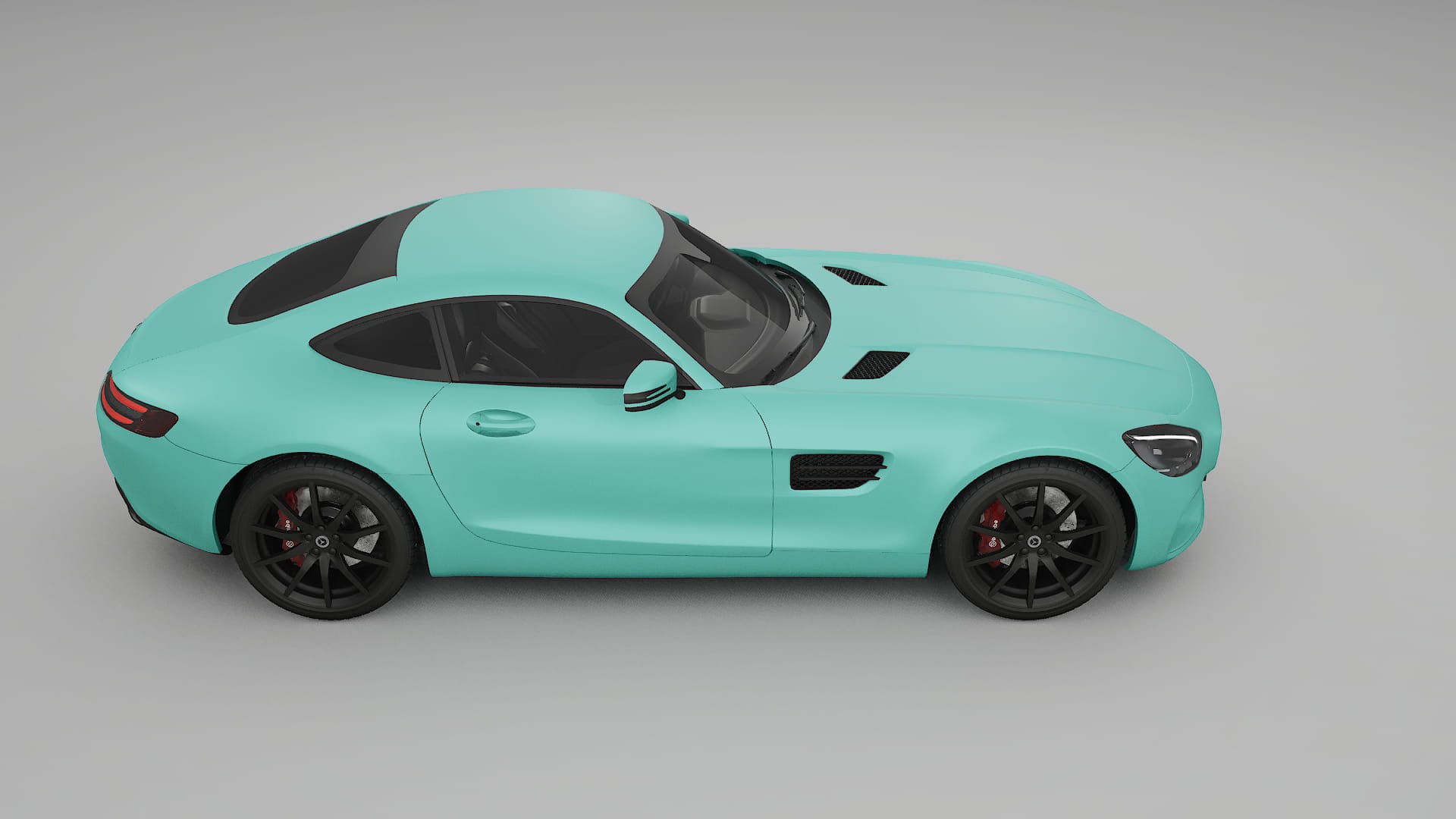 Mercedes AMG GT C190 Coupe PPF Fólie | FROST TPU PPF - kompletní pre-cut kit