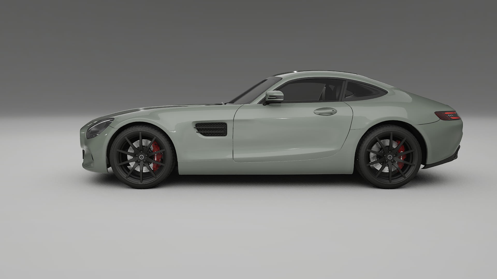 Mercedes AMG GT C190 Coupe PPF Fólie | SLATE TPU PPF - kompletní pre-cut kit