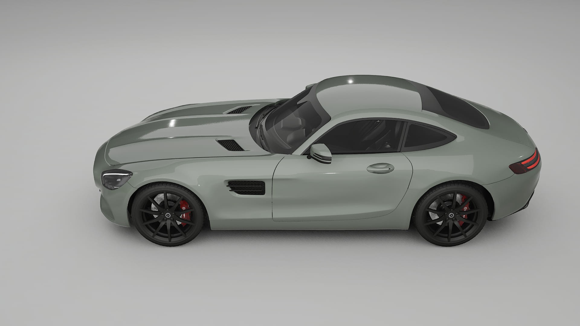 Mercedes AMG GT C190 Coupe PPF Fólie | SLATE TPU PPF - kompletní pre-cut kit