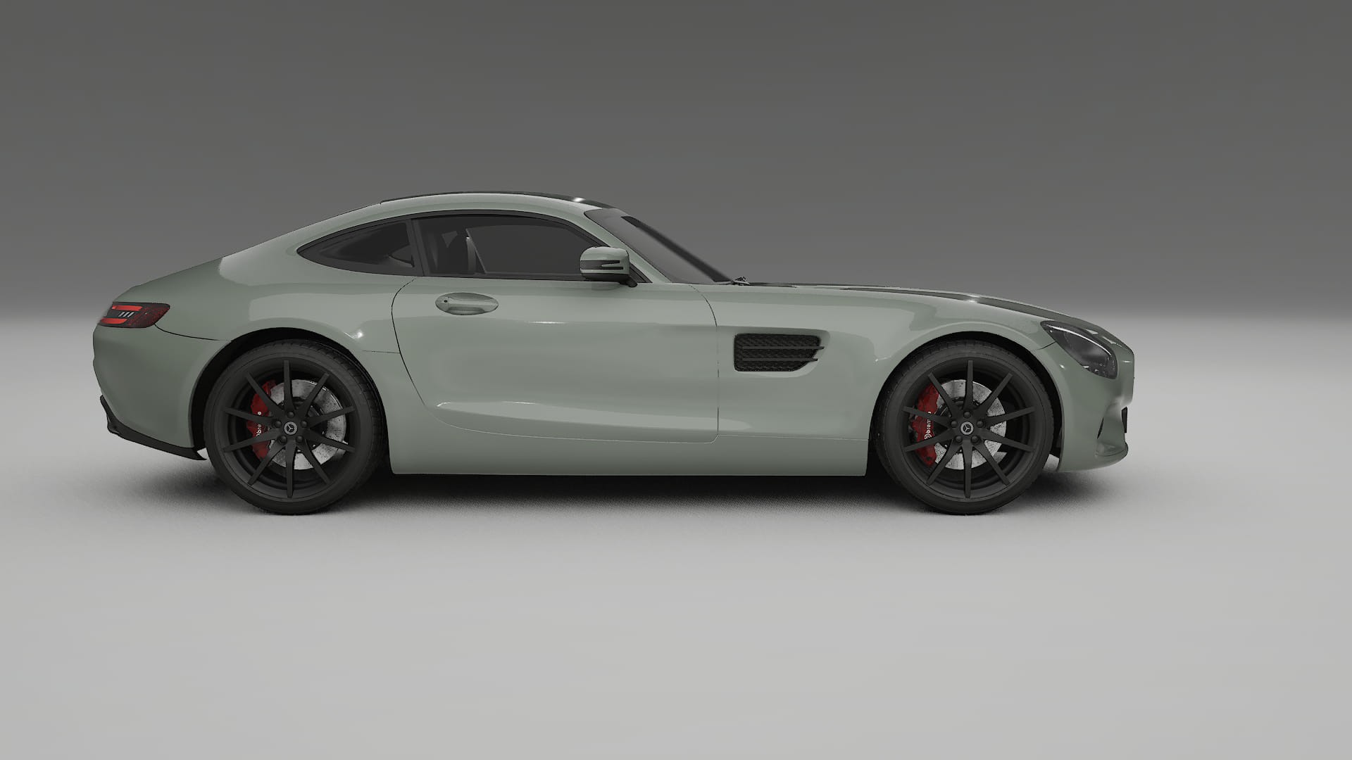 Mercedes AMG GT C190 Coupe PPF Fólie | SLATE TPU PPF - kompletní pre-cut kit