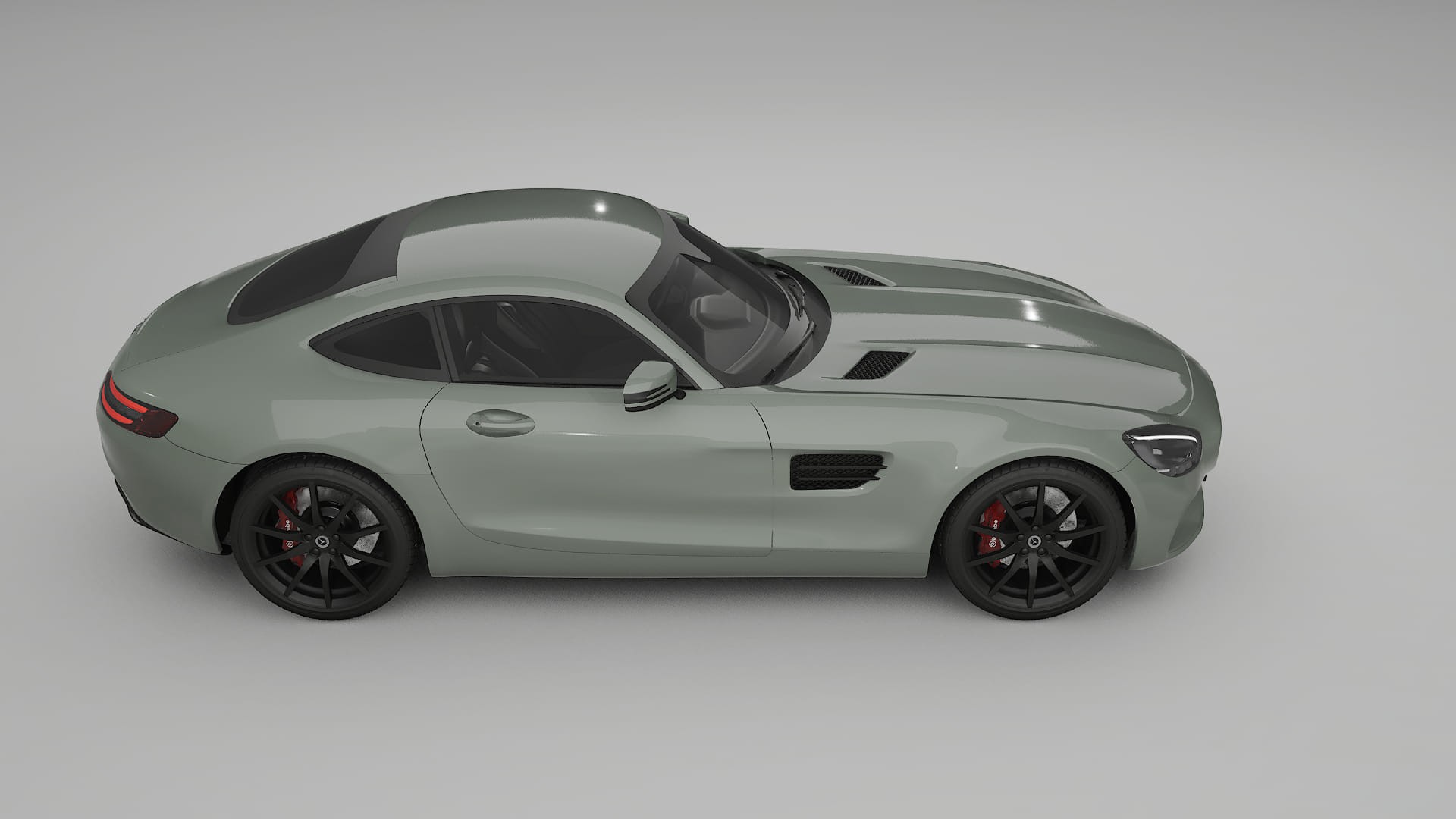 Mercedes AMG GT C190 Coupe PPF Fólie | SLATE TPU PPF - kompletní pre-cut kit