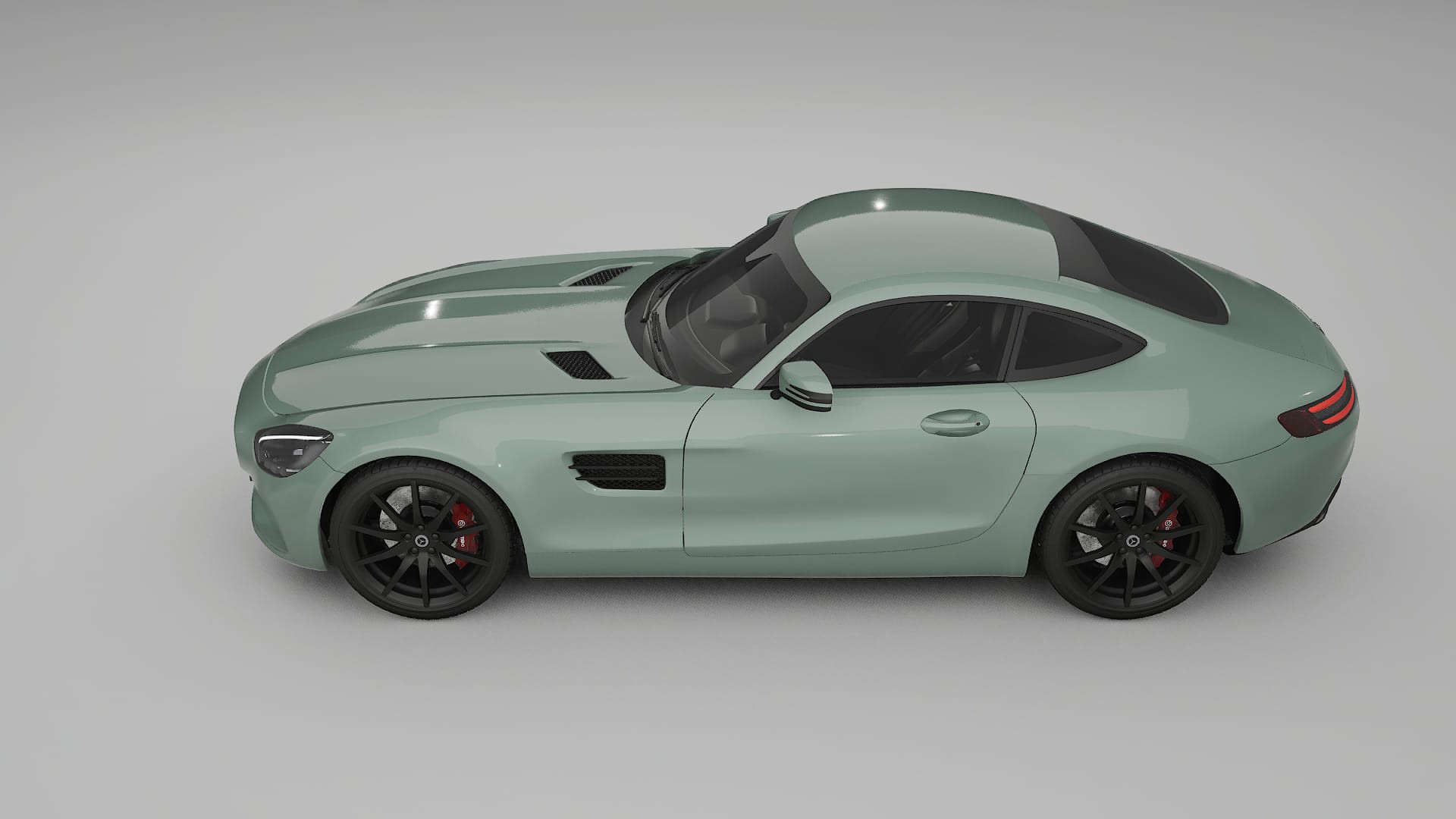 Mercedes AMG GT C190 Coupe PPF Fólie | CINDER TPU PPF - kompletní pre-cut kit