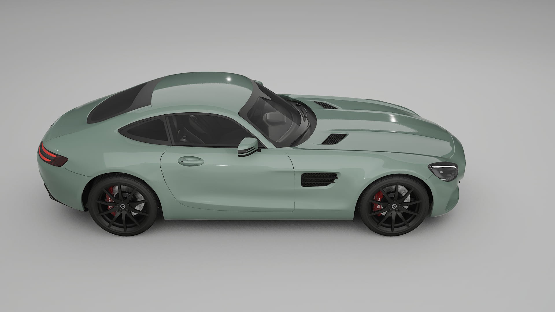 Mercedes AMG GT C190 Coupe PPF Fólie | CINDER TPU PPF - kompletní pre-cut kit