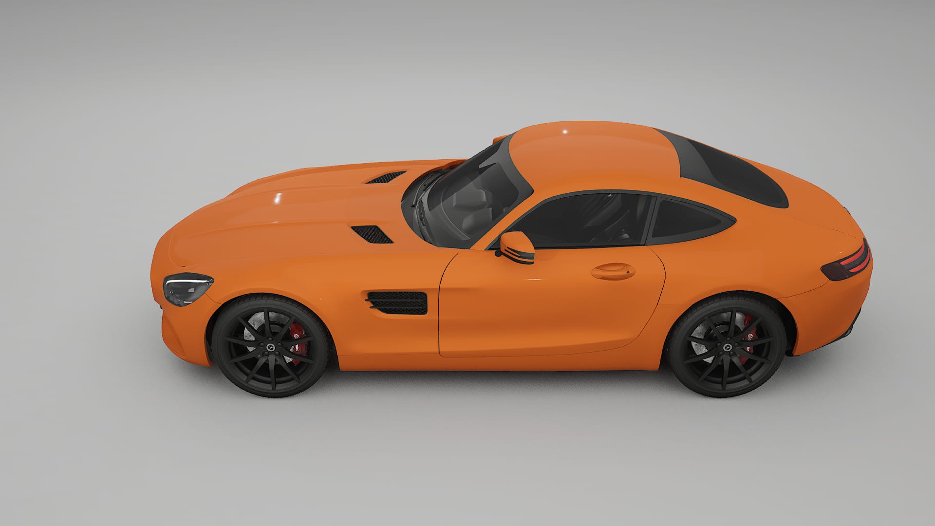 Mercedes AMG GT C190 Coupe PPF Fólie | ROCKET TPU PPF - kompletní pre-cut kit