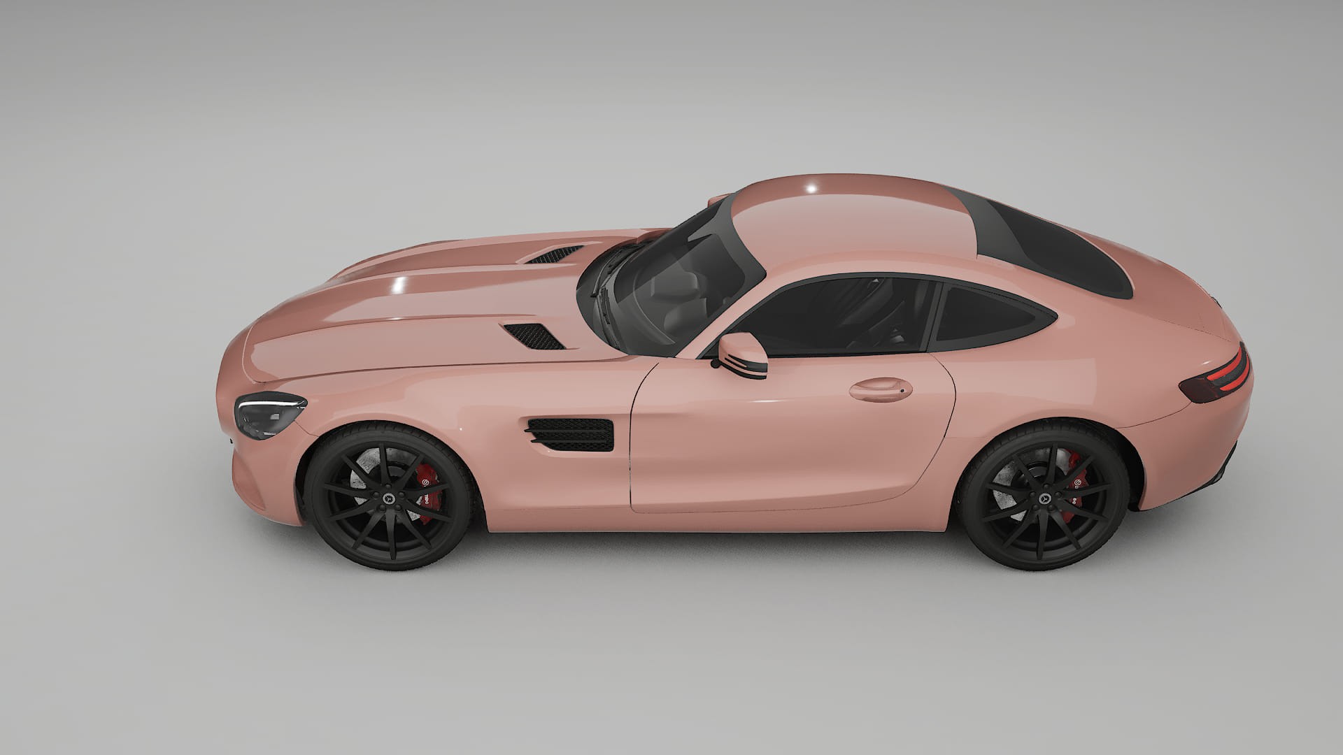 Mercedes AMG GT C190 Coupe PPF Fólie | BLUSH TPU PPF - kompletní pre-cut kit