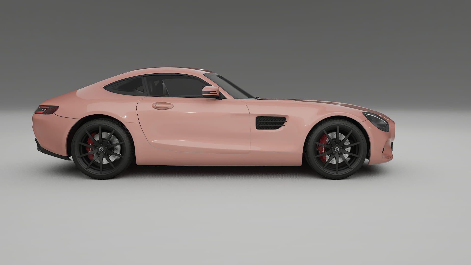 Mercedes AMG GT C190 Coupe PPF Fólie | BLUSH TPU PPF - kompletní pre-cut kit