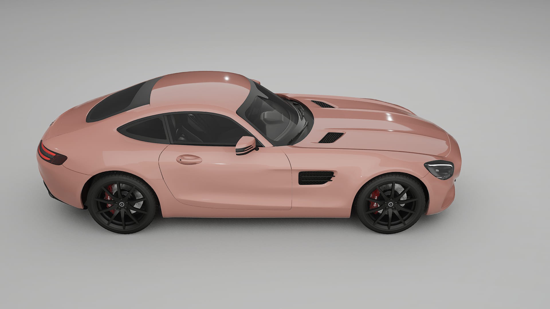 Mercedes AMG GT C190 Coupe PPF Fólie | BLUSH TPU PPF - kompletní pre-cut kit