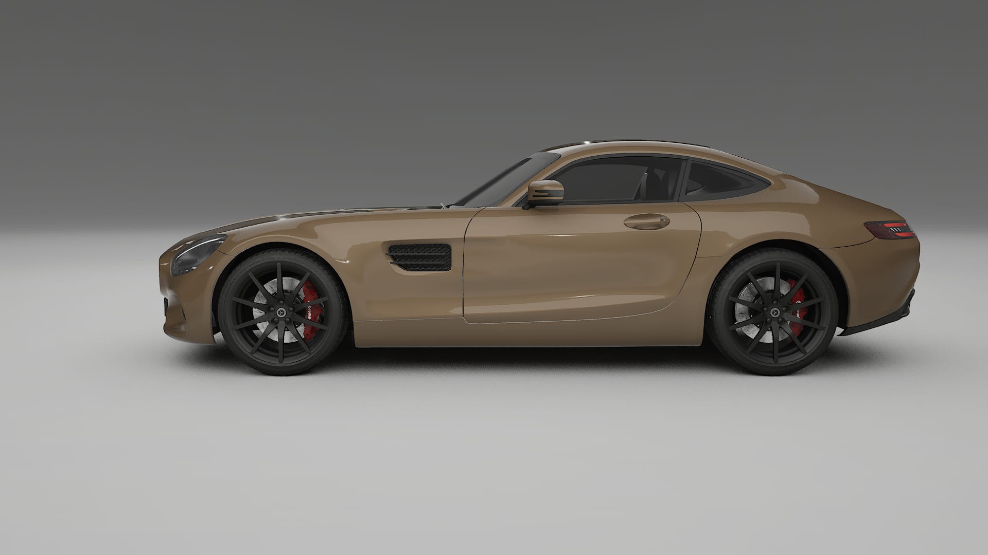 Mercedes AMG GT C190 Coupe PPF Fólie | SAHARA TPU PPF - kompletní pre-cut kit