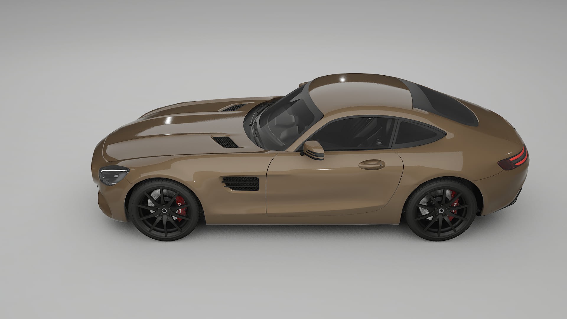 Mercedes AMG GT C190 Coupe PPF Fólie | SAHARA TPU PPF - kompletní pre-cut kit