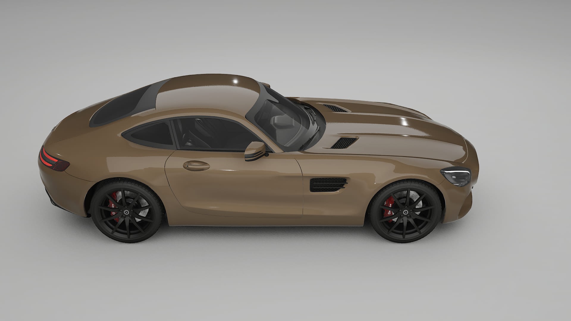 Mercedes AMG GT C190 Coupe PPF Fólie | SAHARA TPU PPF - kompletní pre-cut kit