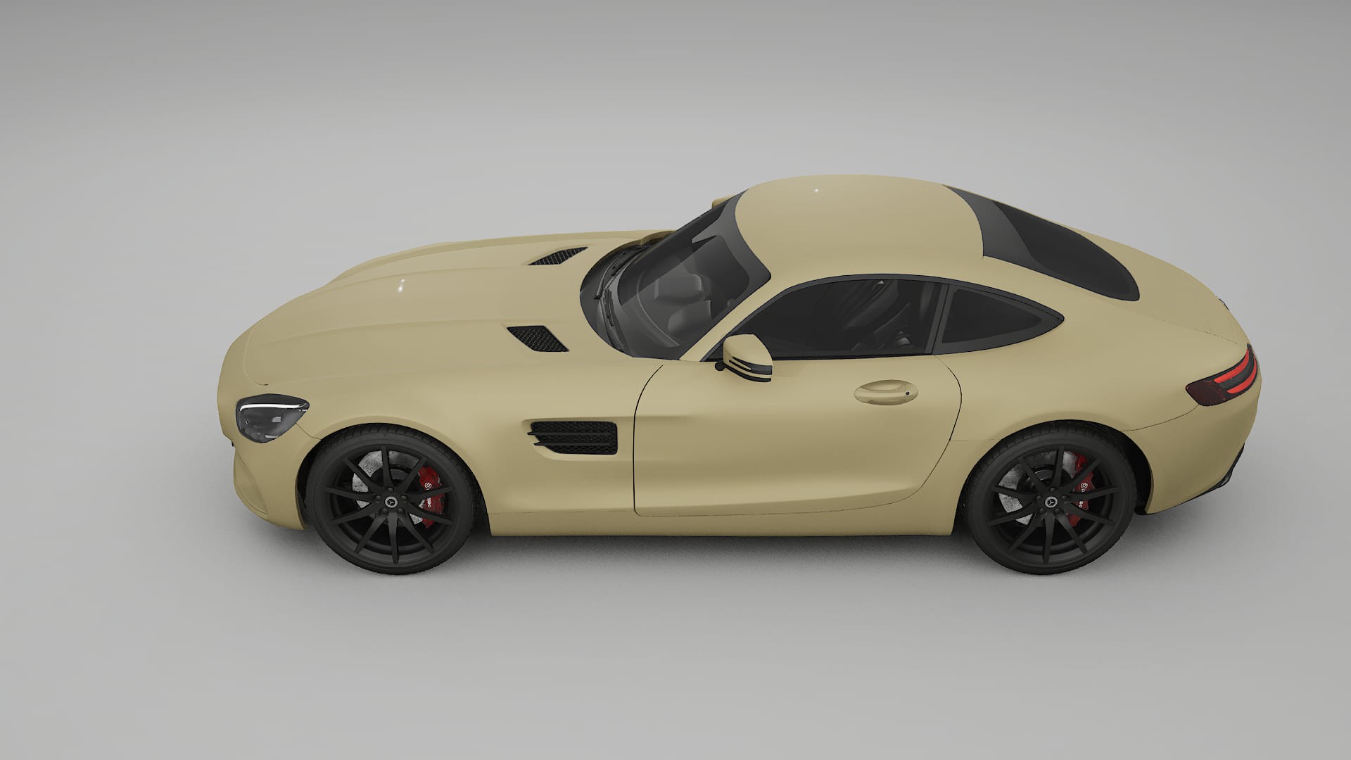 Mercedes AMG GT C190 Coupe PPF Fólie | SAND TPU PPF - kompletní pre-cut kit