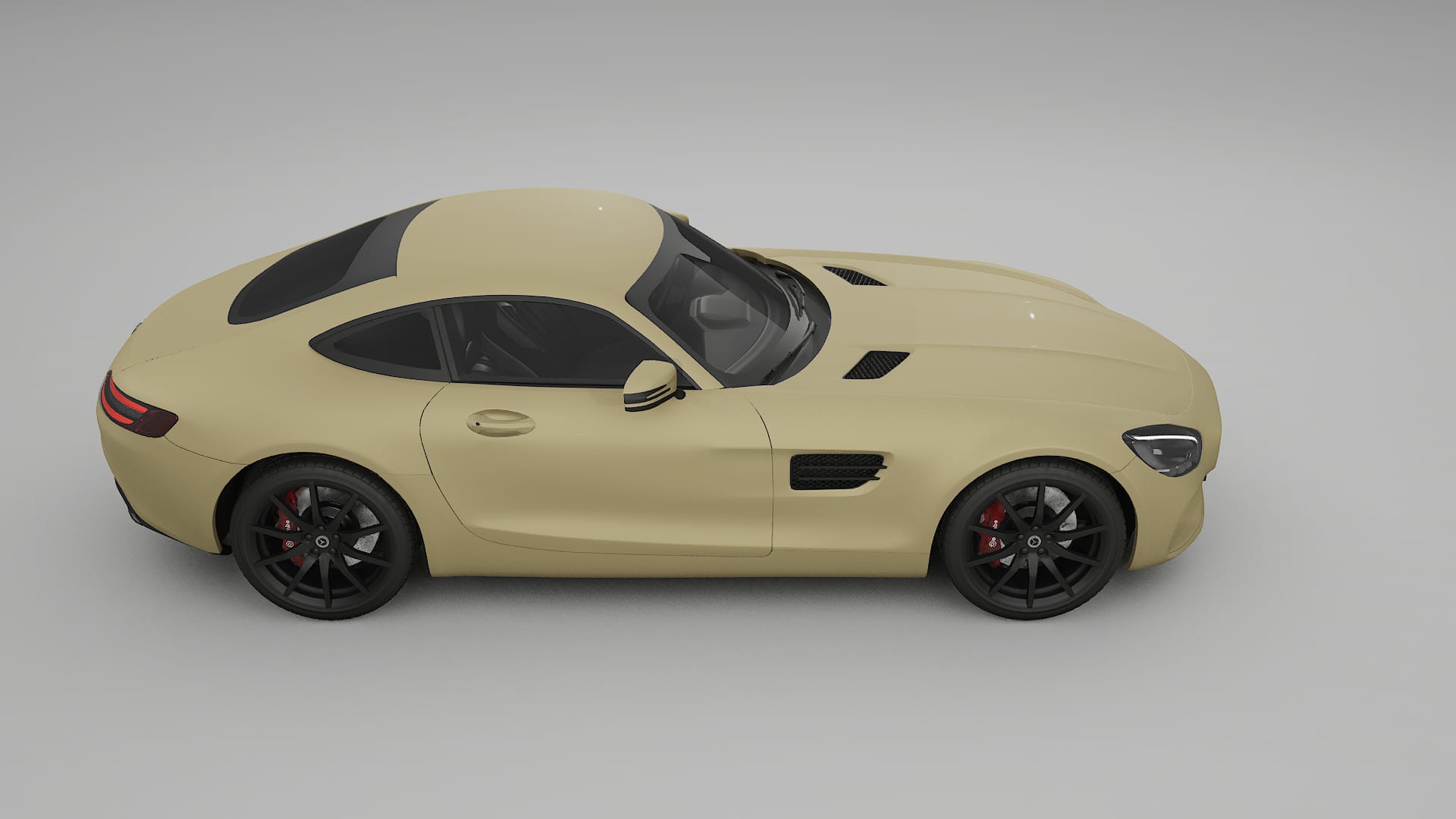 Mercedes AMG GT C190 Coupe PPF Fólie | SAND TPU PPF - kompletní pre-cut kit