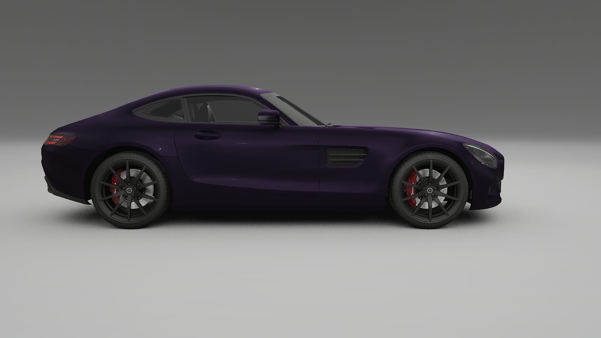 Mercedes AMG GT C190 Coupe PPF Fólie | VIOLET TPU PPF - kompletní pre-cut kit
