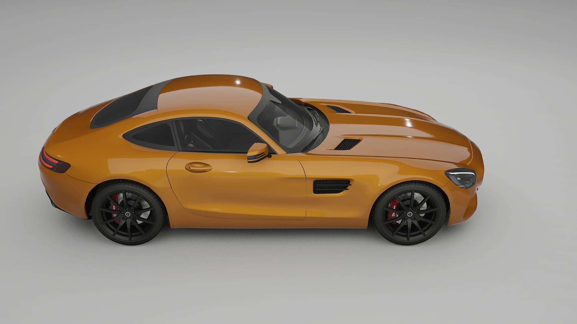 Mercedes AMG GT C190 Coupe PPF Fólie | DAISY TPU PPF - kompletní pre-cut kit