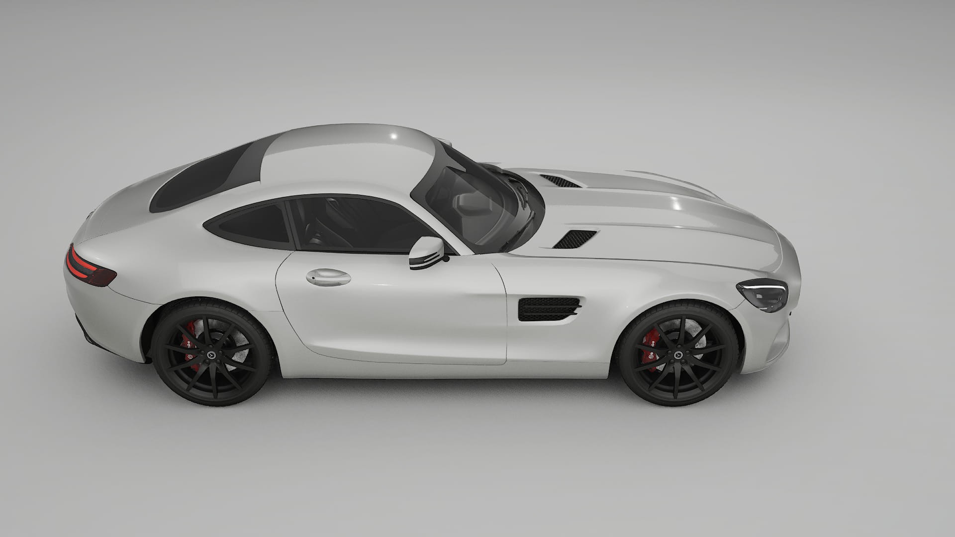Mercedes AMG GT C190 Coupe PPF Fólie | PEARL TPU PPF - kompletní pre-cut kit